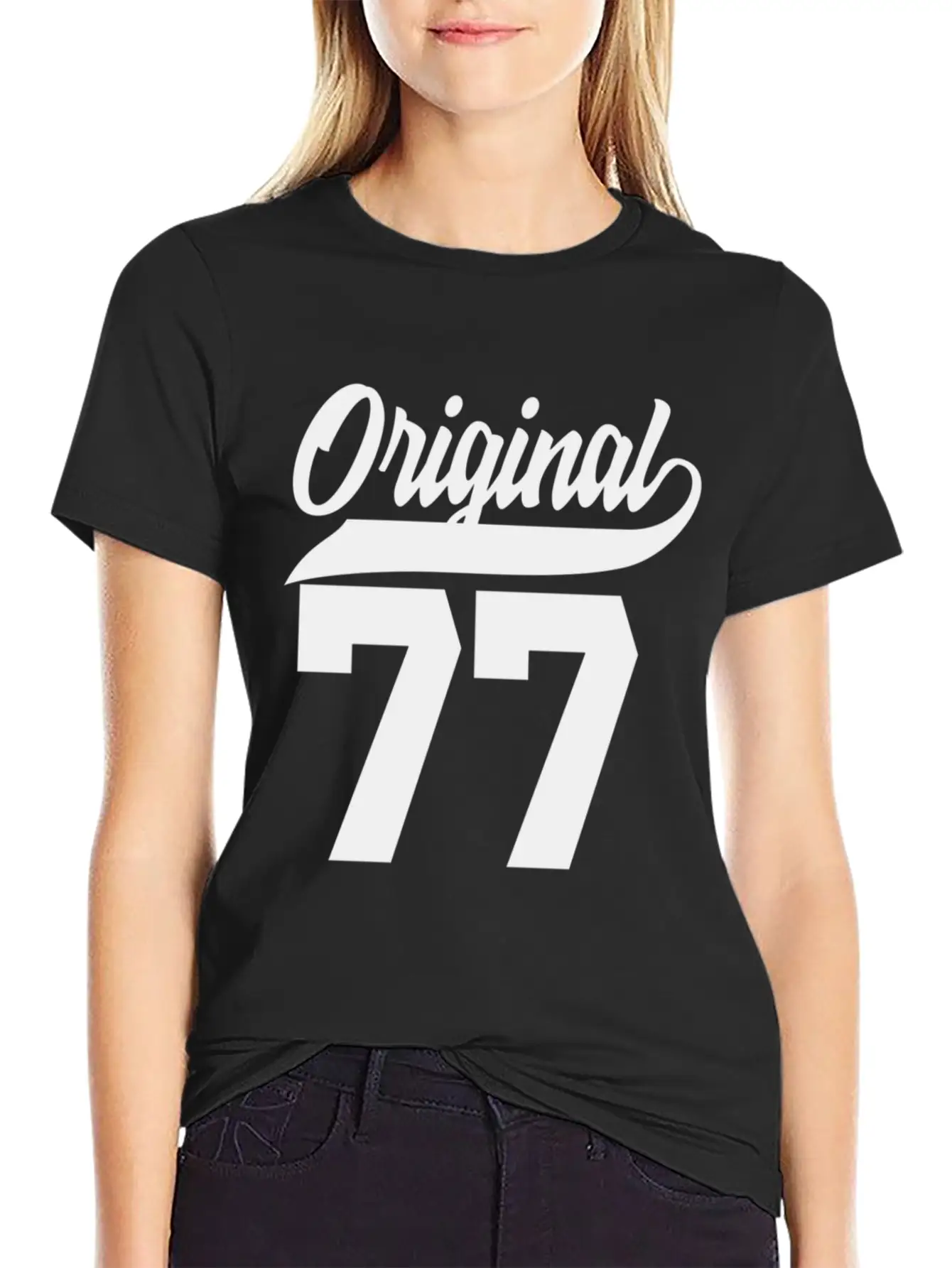 45Th Original 1977 Basic Graphic T-Shirt – Daily Comfort In Soft Cotton