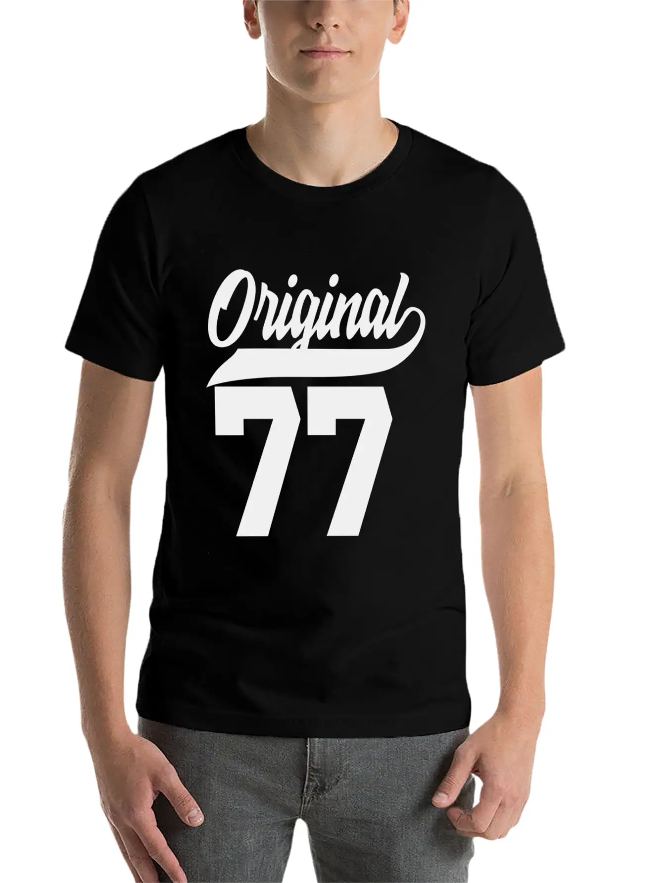 45Th Original 1977 Basic Graphic T-Shirt – Daily Comfort In Soft Cotton