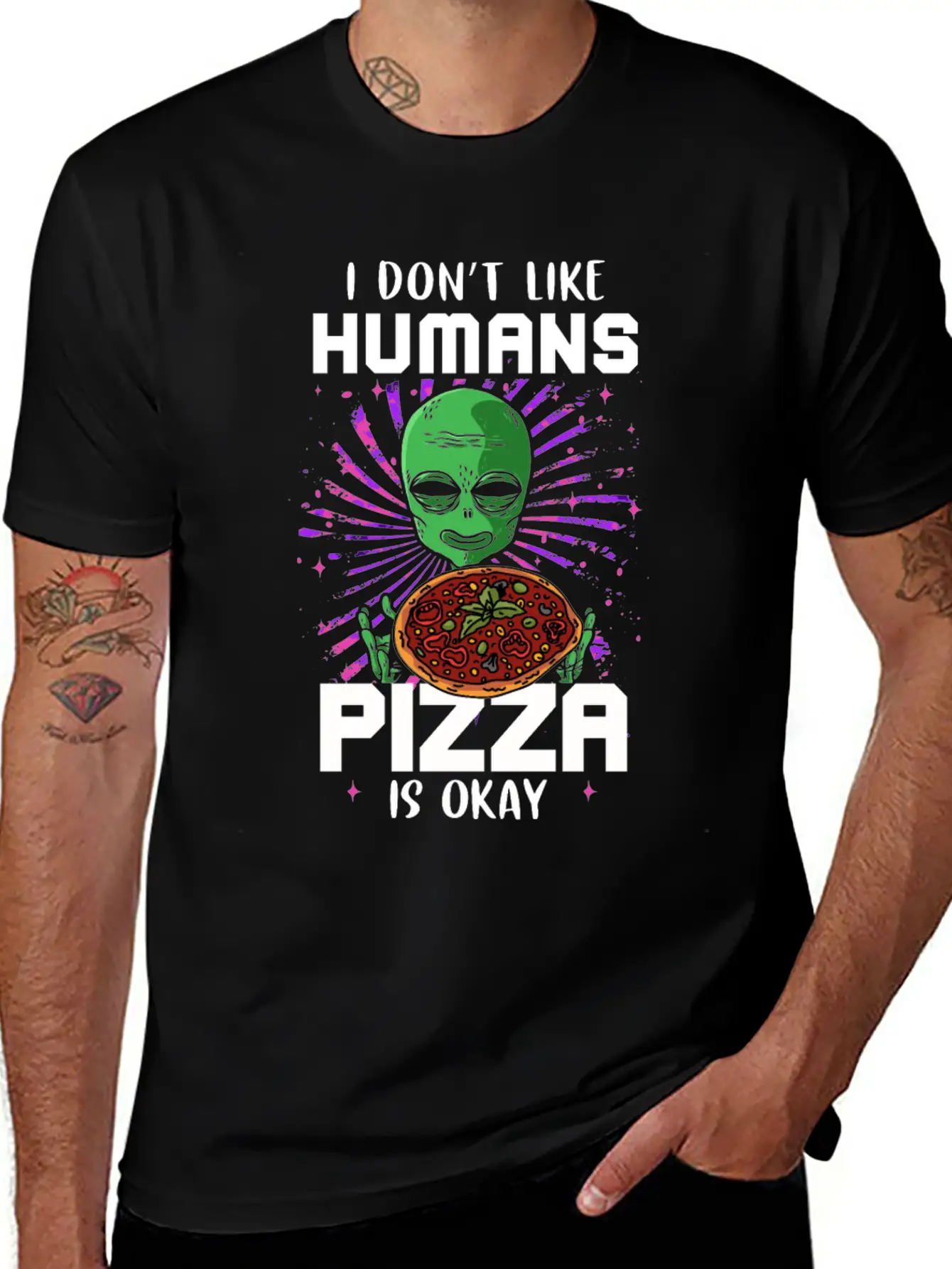 Alien Gift Extraterrestrial UFO AREA 51 Sci-fi Breathable Graphic T-Shirt – Perfect For Casual Days