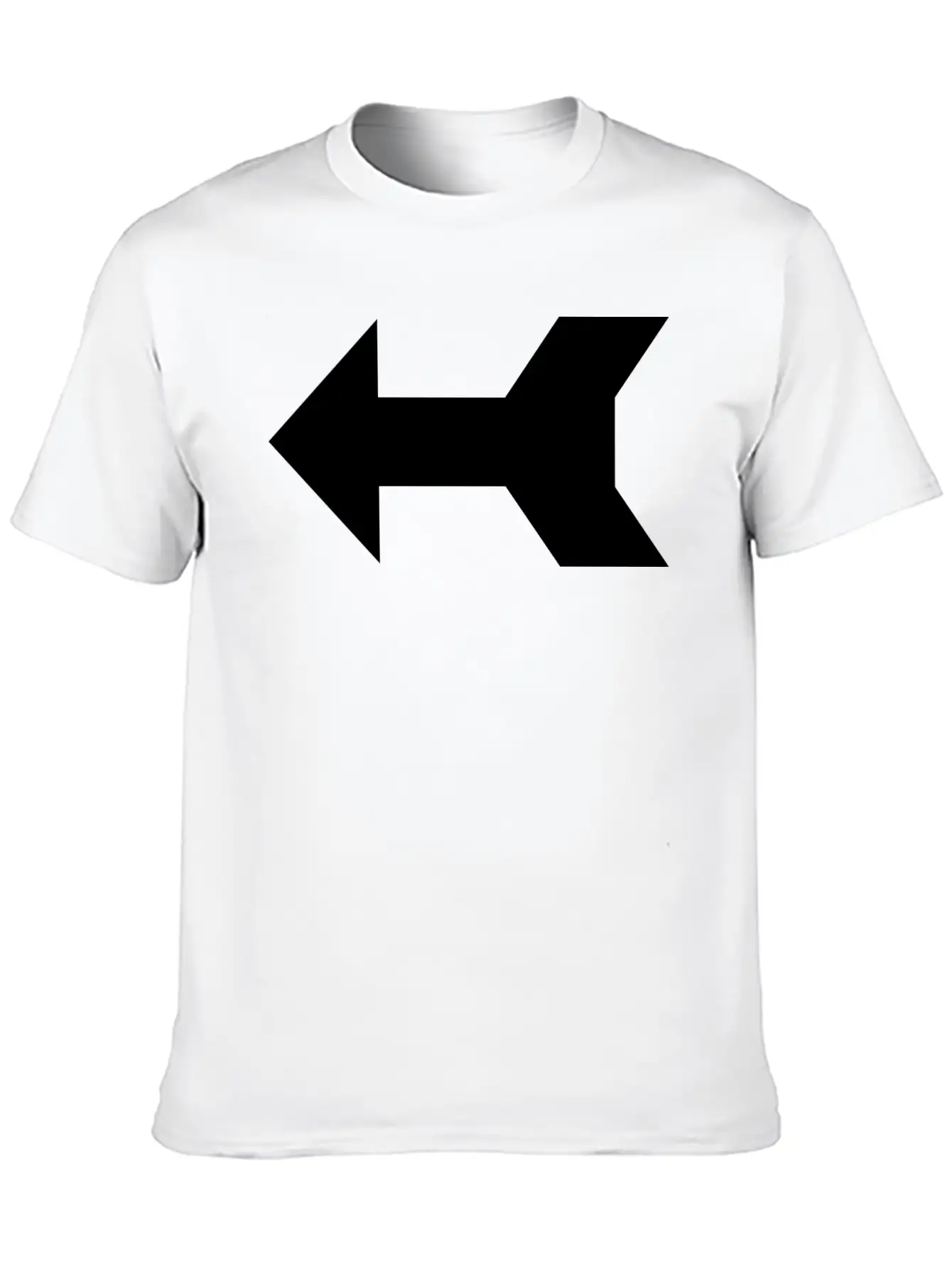 Arrow 1 Left 200 Length Basic Graphic T-Shirt – Daily Comfort In Soft Cotton