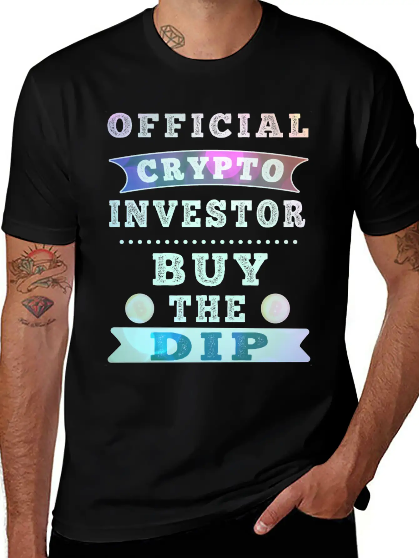 Bitcoin Crypto Father Dad Trader Crypto Btc Timeless Short Sleeve Tee – Comfy And Minimalist Design
