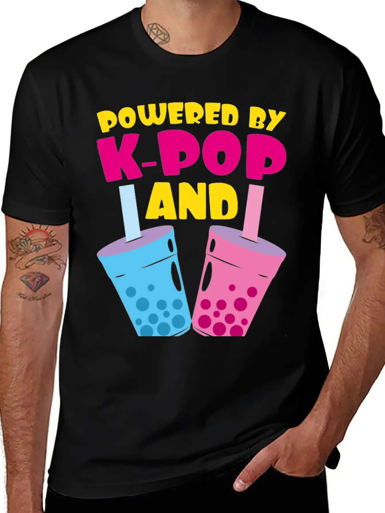 Bubble Tea K - Pop Music Gift Saying Timeless Short Sleeve Tee – Comfy And Minimalist Design