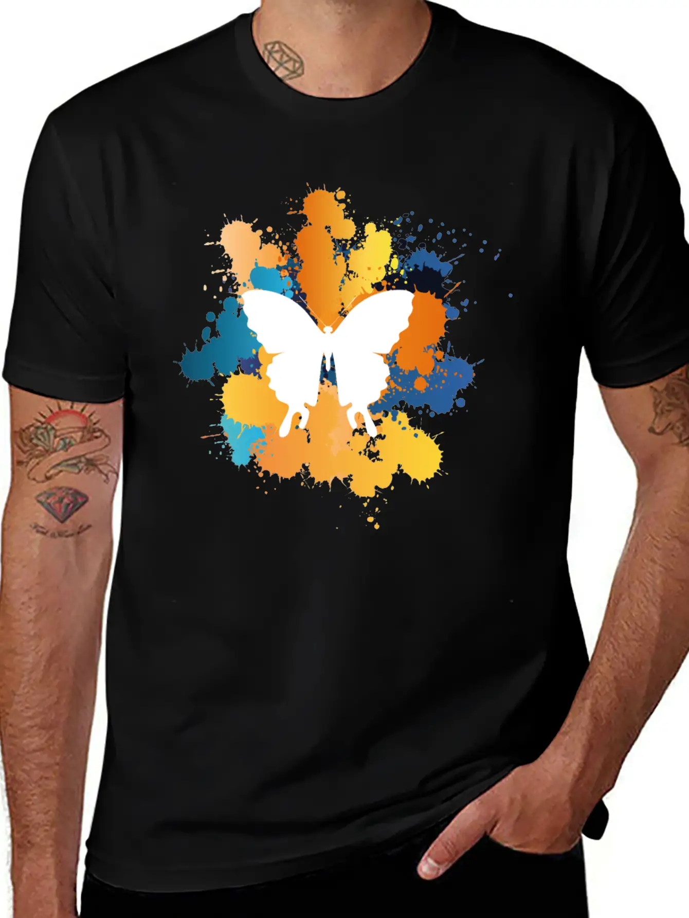 Butterfly Timeless Short Sleeve Tee – Comfy And Minimalist Design
