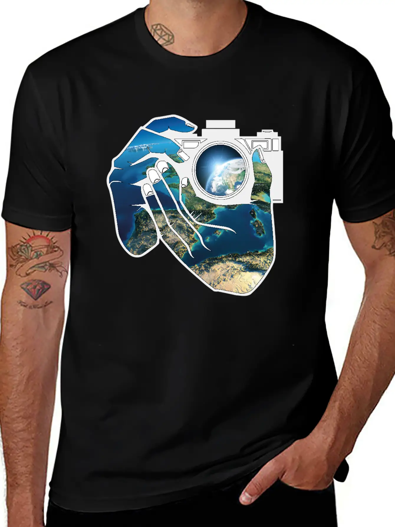 Camera Timeless Short Sleeve Tee – Comfy And Minimalist Design