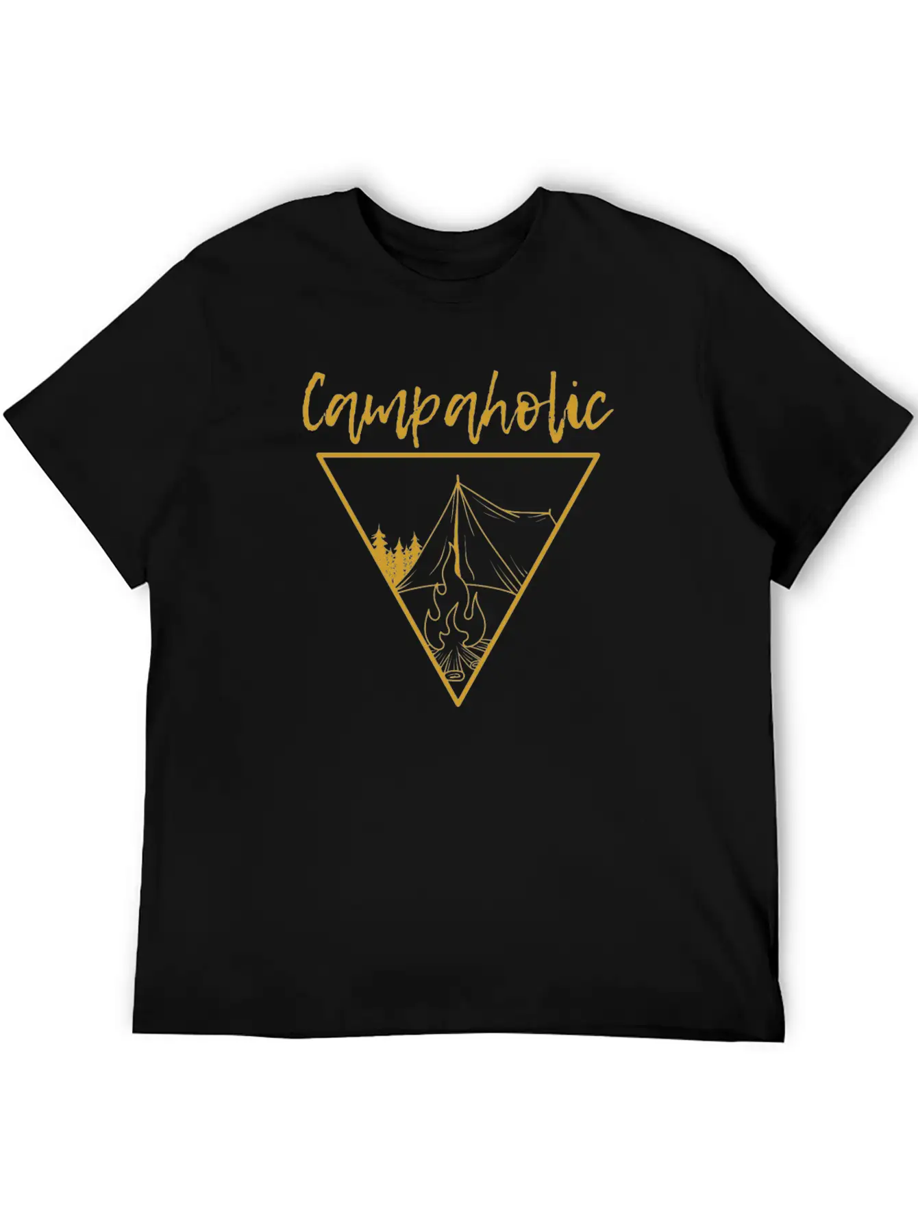 Camping Basic Graphic T-Shirt – Daily Comfort In Soft Cotton