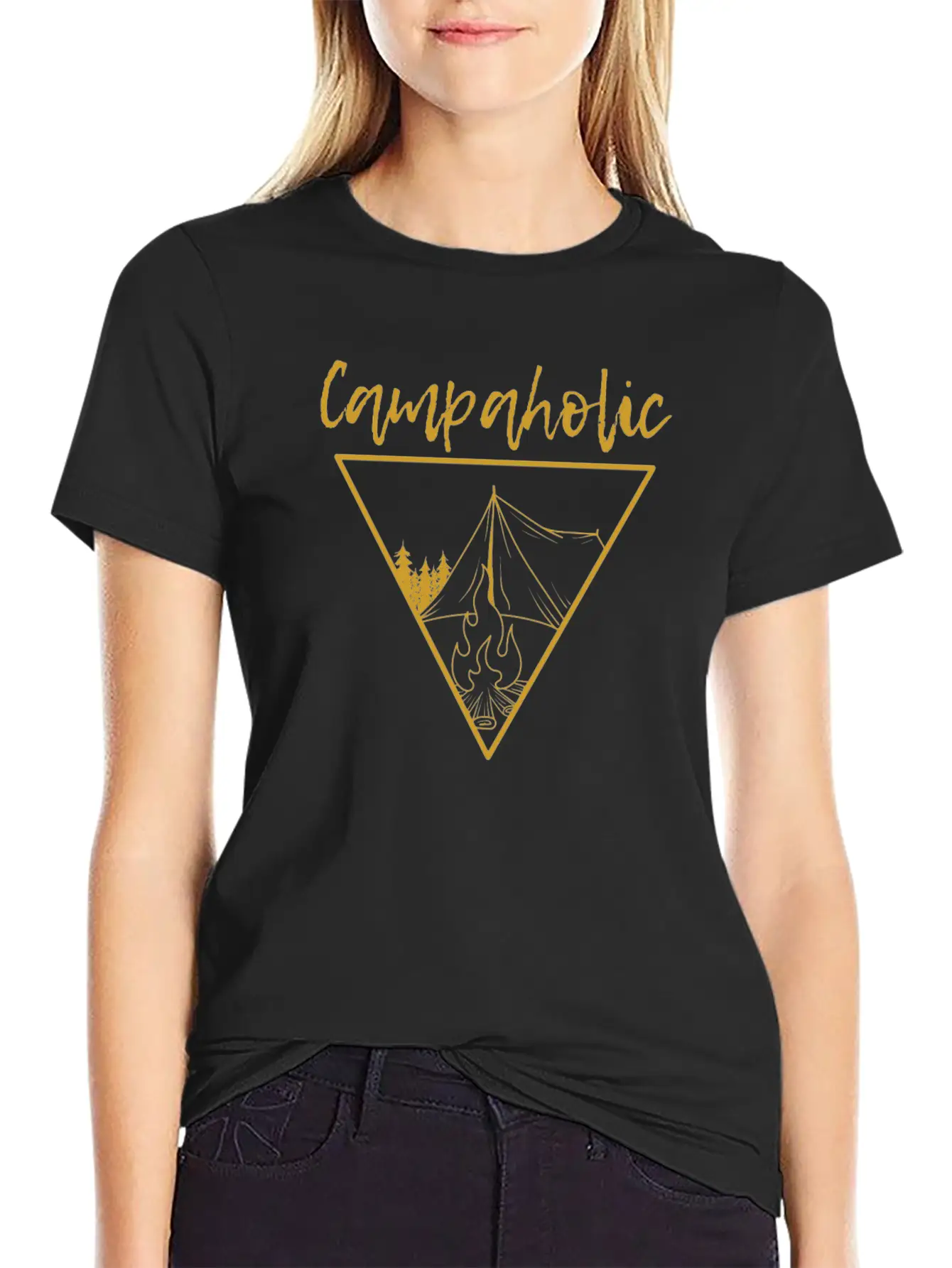Camping Basic Graphic T-Shirt – Daily Comfort In Soft Cotton