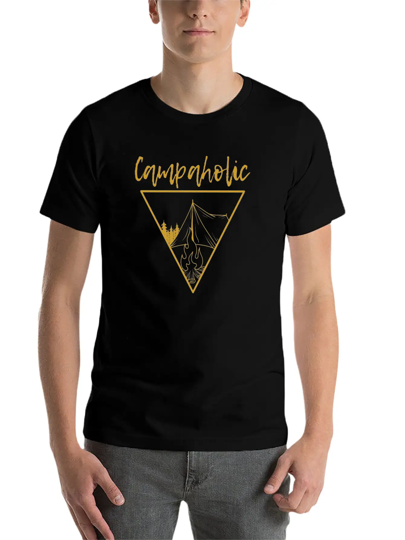Camping Basic Graphic T-Shirt – Daily Comfort In Soft Cotton