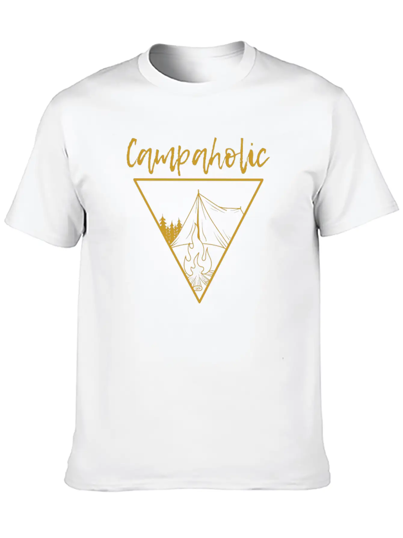 Camping Basic Graphic T-Shirt – Daily Comfort In Soft Cotton