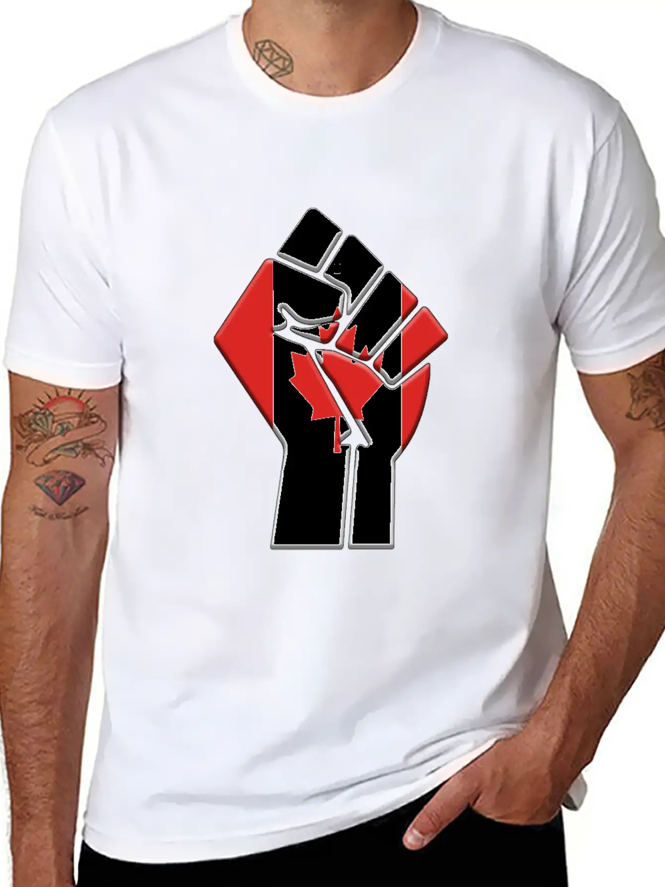 Canada Flag Canadian Country Pride Native Basic Graphic T-Shirt – Daily Comfort In Soft Cotton