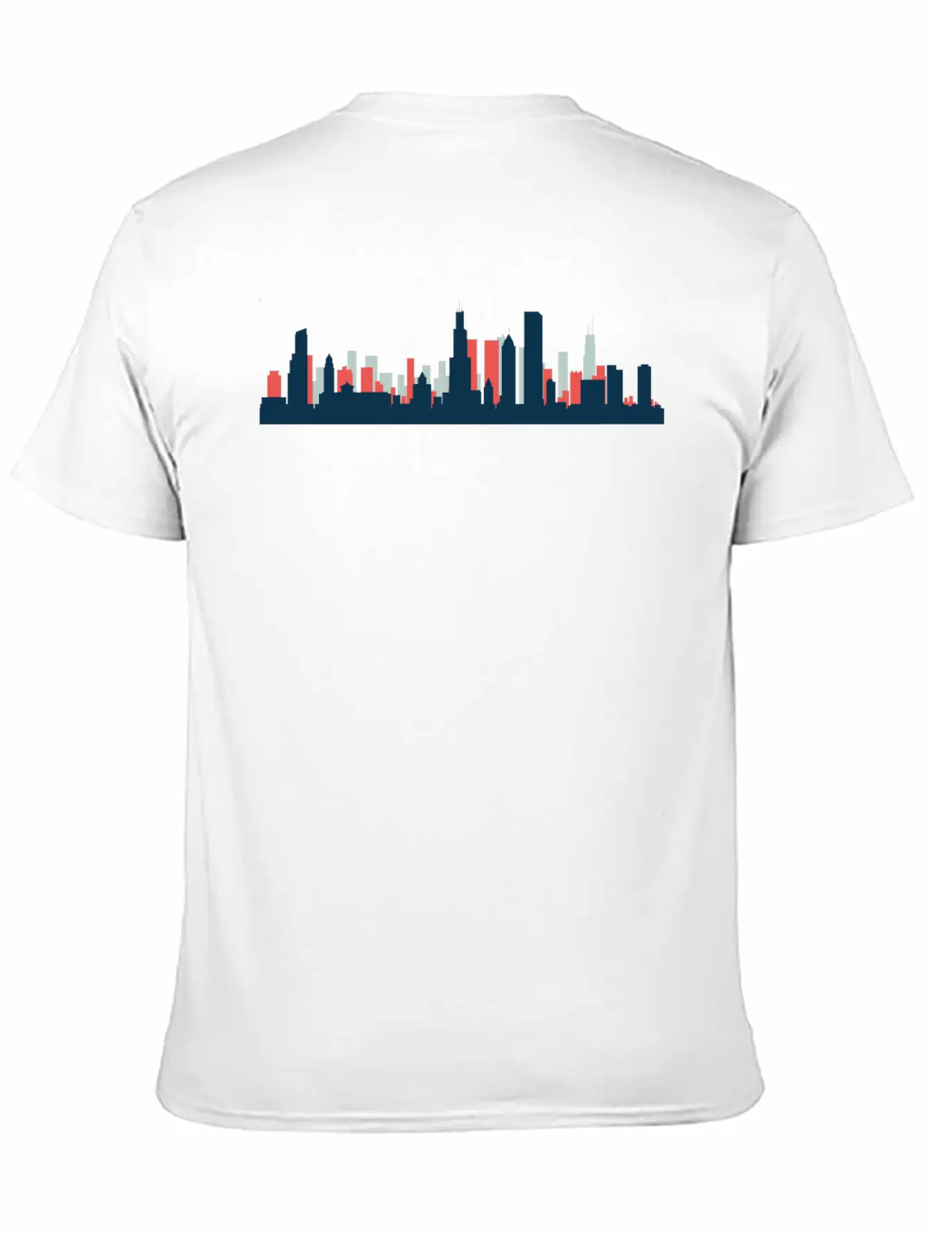Chicago, Illinois Breathable Graphic T-Shirt – Perfect For Casual Days