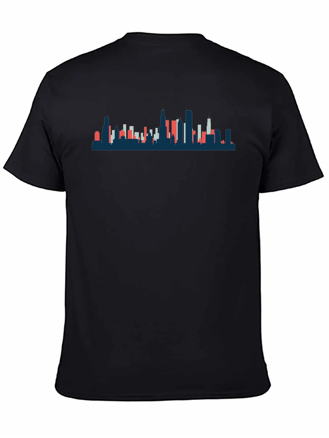 Chicago, Illinois Breathable Graphic T-Shirt – Perfect For Casual Days