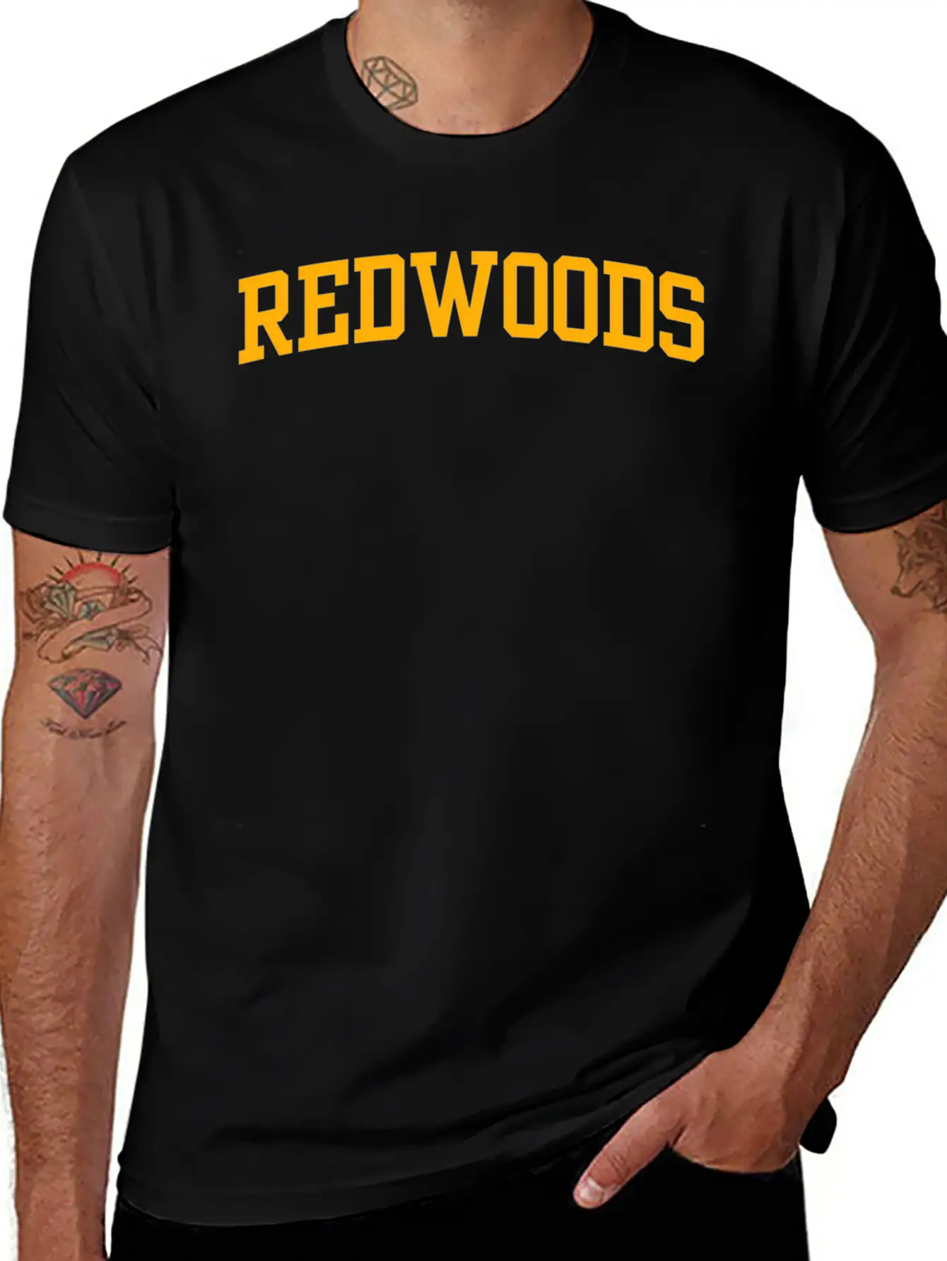 College Of The Redwoods Breathable Graphic T-Shirt – Perfect For Casual Days