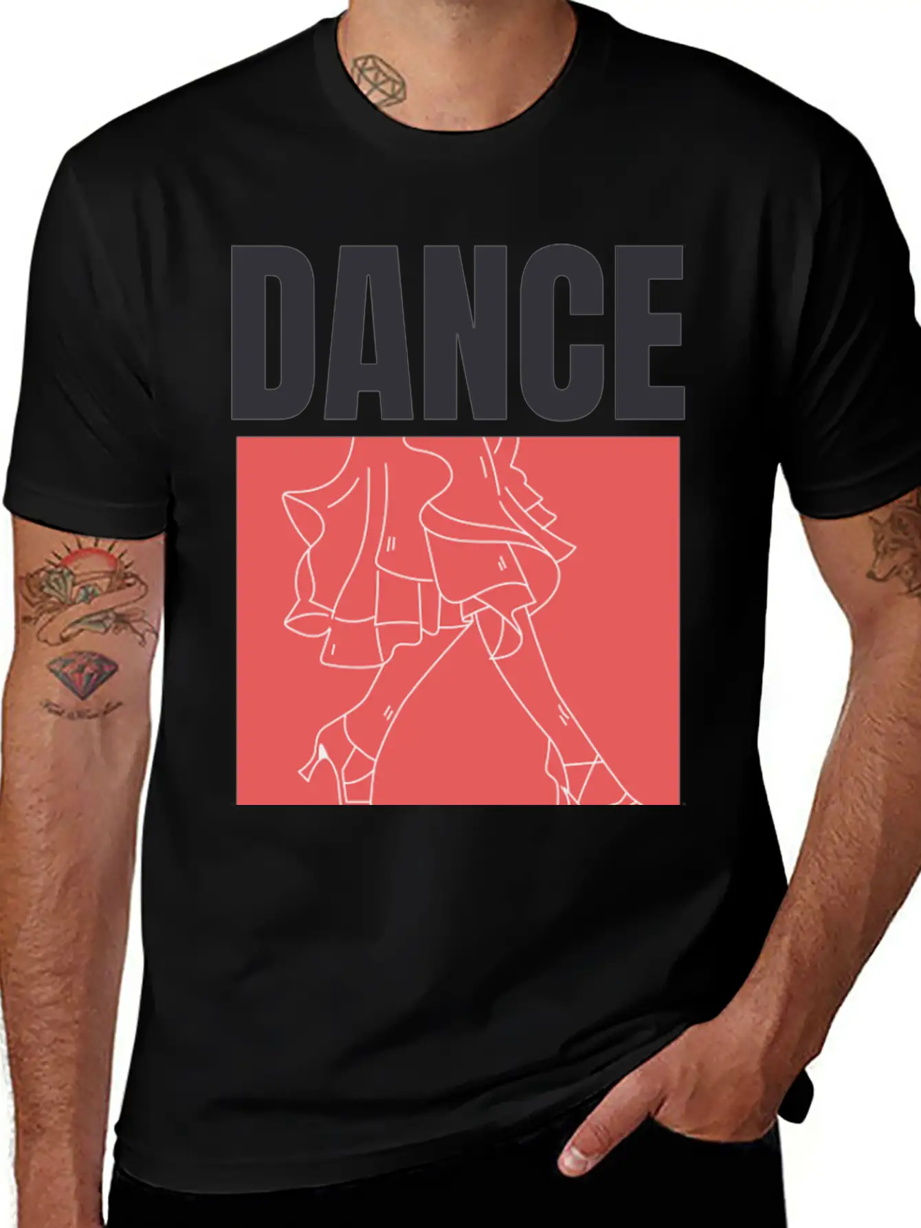 Dance Merengue, Latin Music. Timeless Short Sleeve Tee – Comfy And Minimalist Design