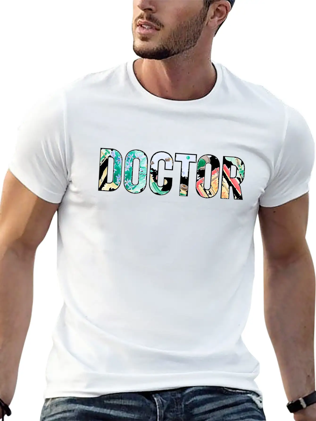 Doctor Basic Graphic T-Shirt – Daily Comfort In Soft Cotton