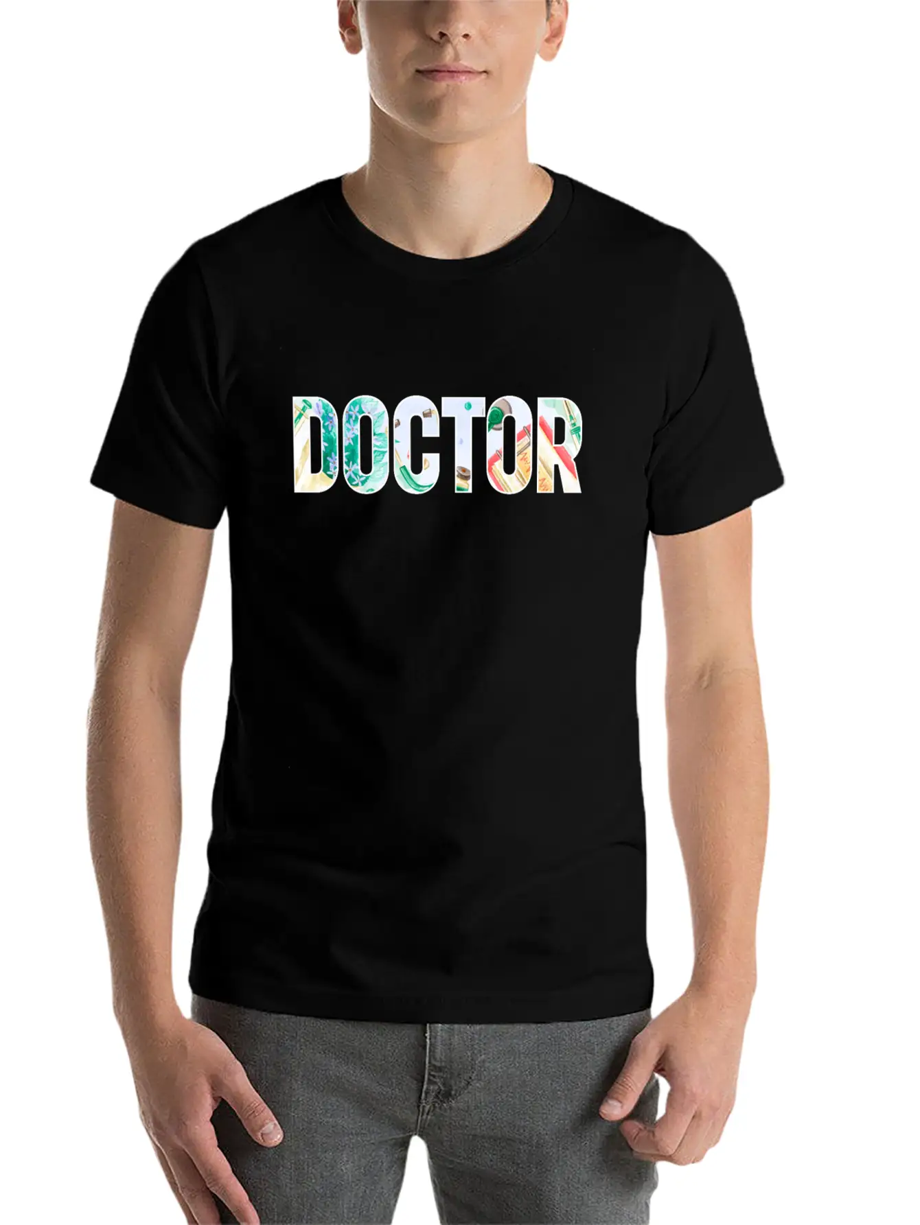 Doctor Basic Graphic T-Shirt – Daily Comfort In Soft Cotton