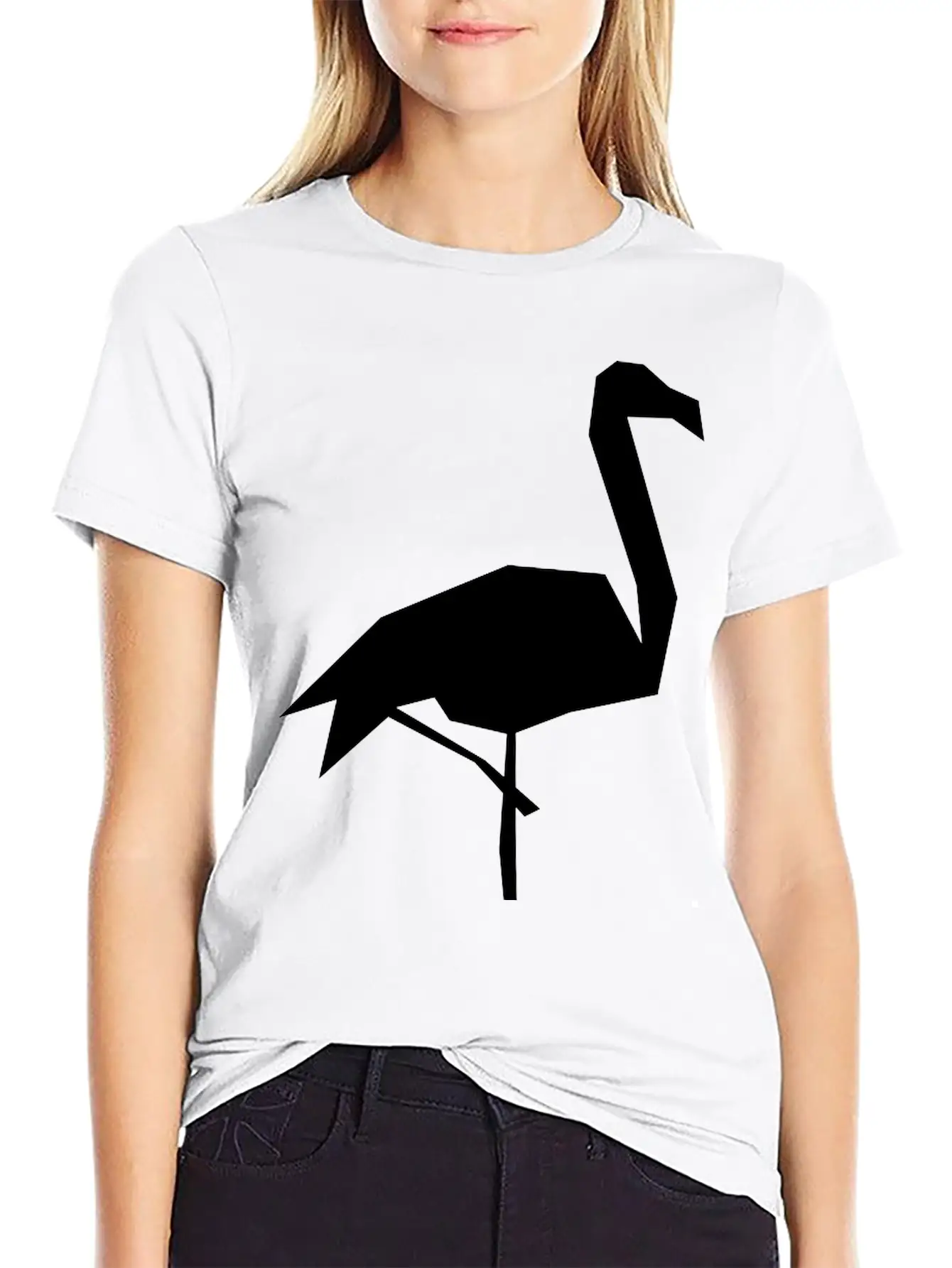 Flamingo Basic Graphic T-Shirt – Daily Comfort In Soft Cotton