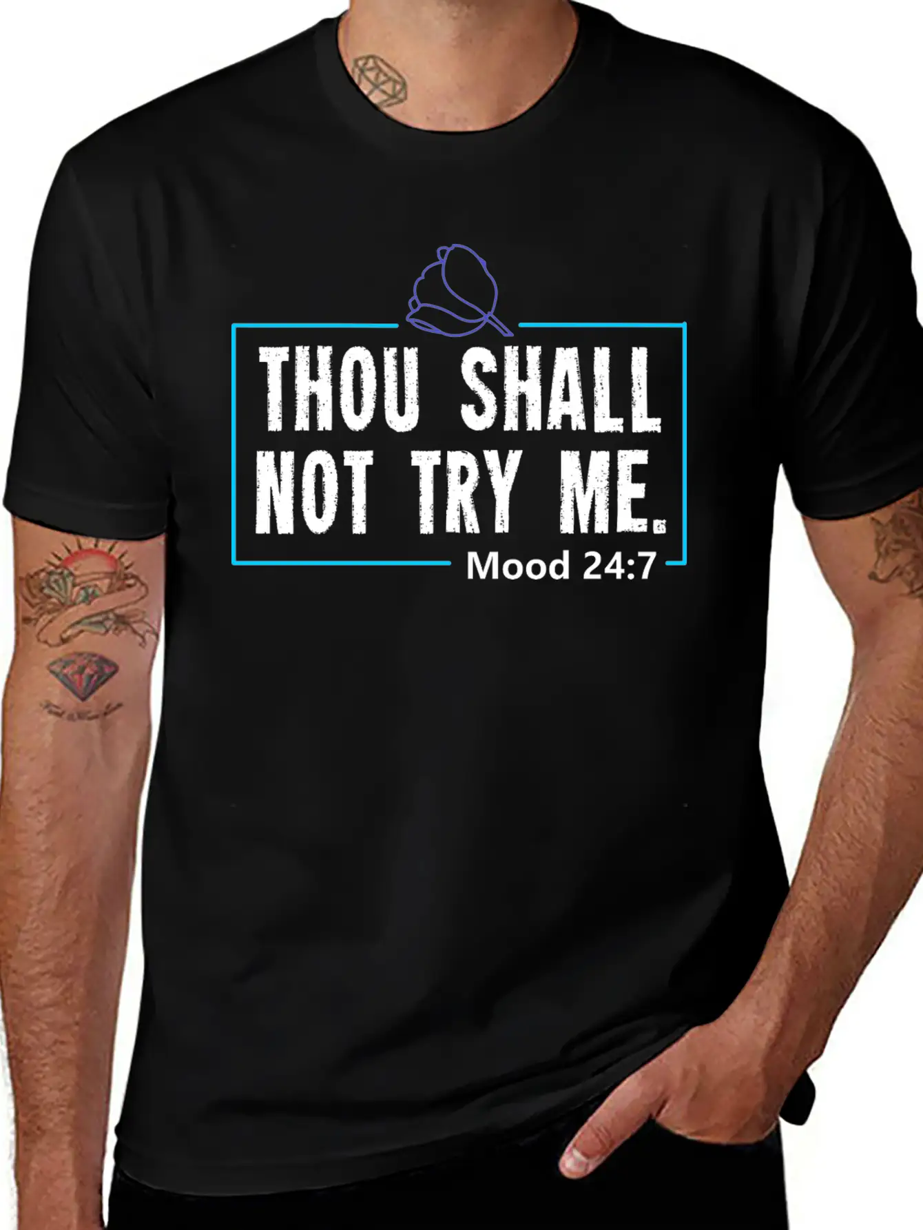 Funny Mood Gift For A Sarcasm Loving Man Or Woman Breathable Graphic T-Shirt – Perfect For Casual Days