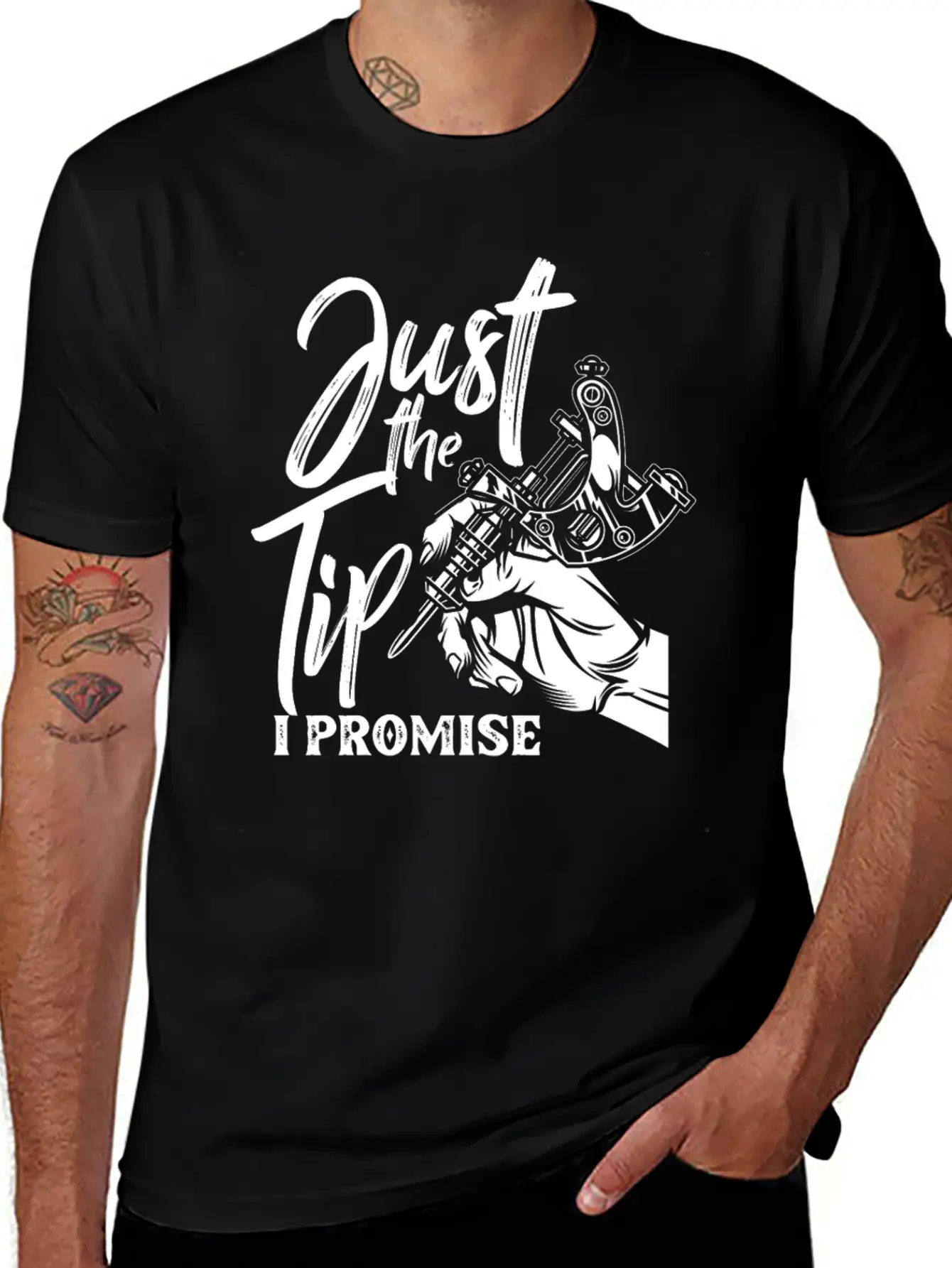 Funny Tattoo Tattooist Tattoos Gift Timeless Short Sleeve Tee – Comfy And Minimalist Design