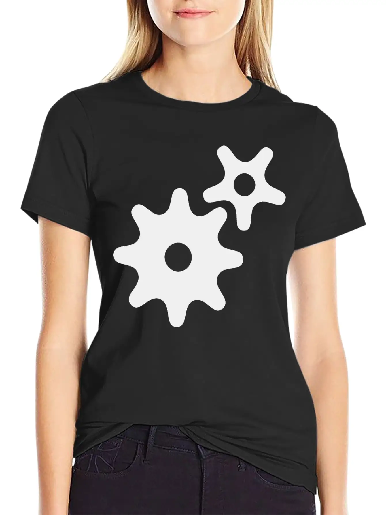 Gear Wheels Breathable Graphic T-Shirt – Perfect For Casual Days