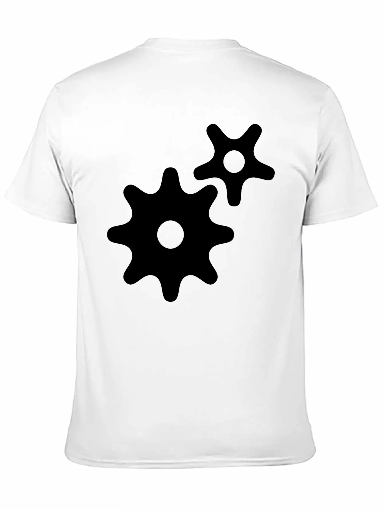 Gear Wheels Breathable Graphic T-Shirt – Perfect For Casual Days