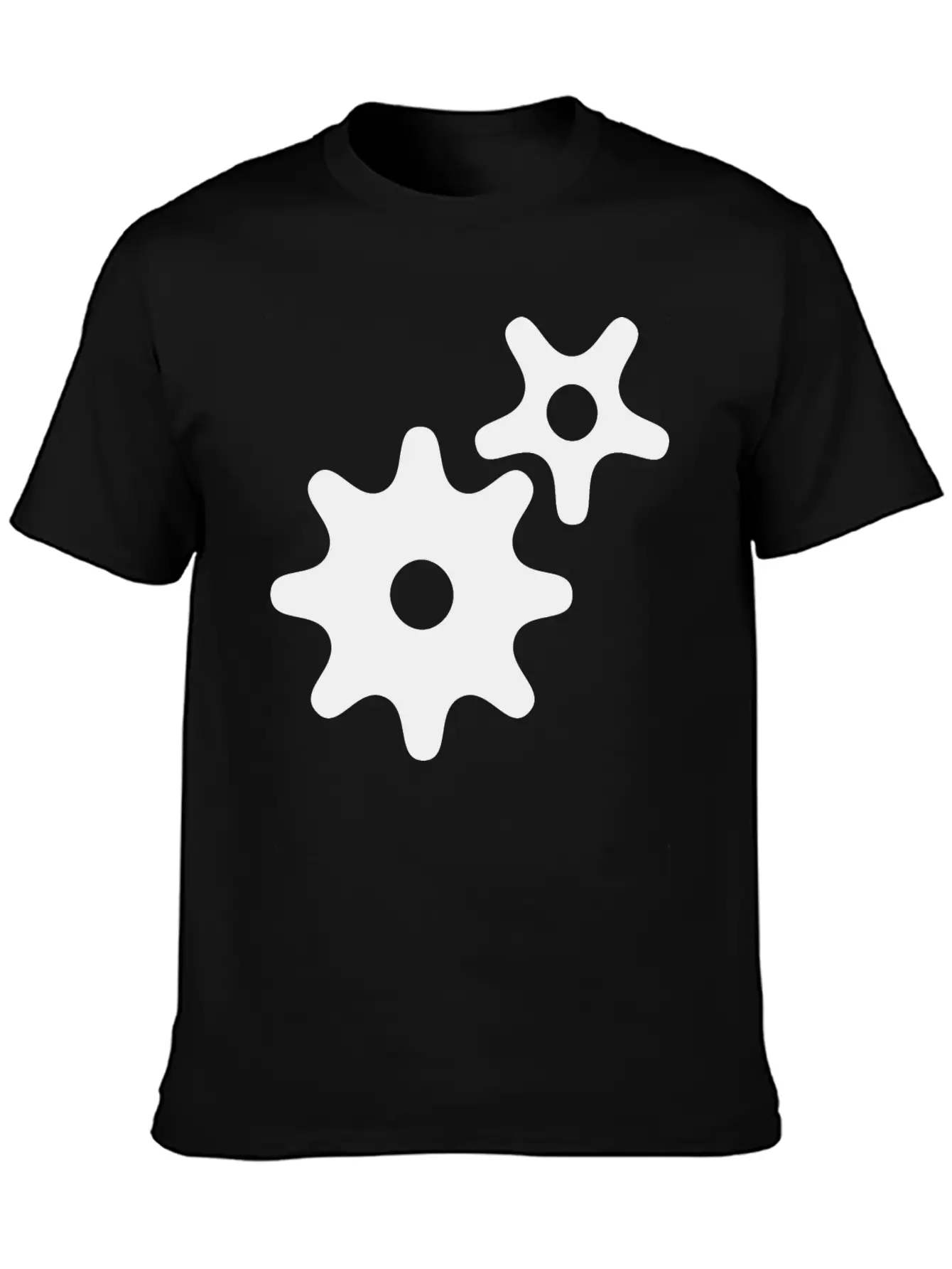 Gear Wheels Breathable Graphic T-Shirt – Perfect For Casual Days