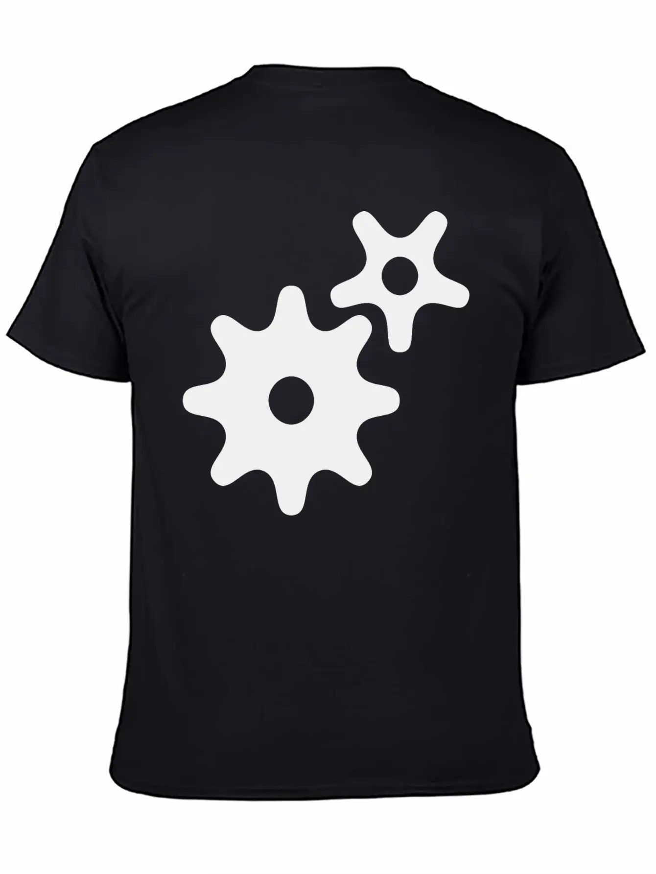 Gear Wheels Breathable Graphic T-Shirt – Perfect For Casual Days