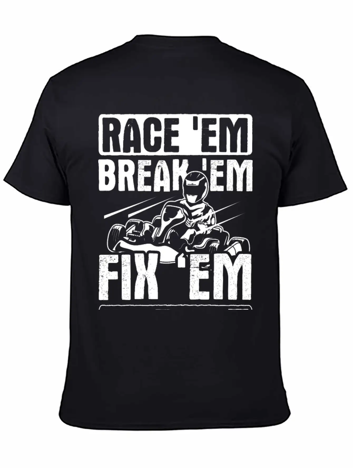 Go Kart Racing Karting Go Cart Breathable Graphic T-Shirt – Perfect For Casual Days