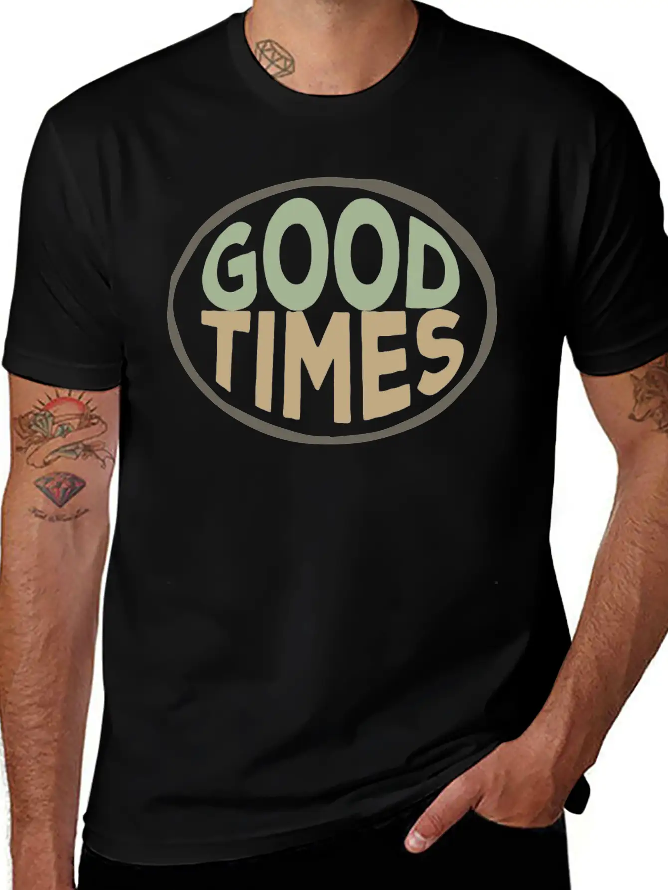 Good Times Timeless Short Sleeve Tee – Comfy And Minimalist Design