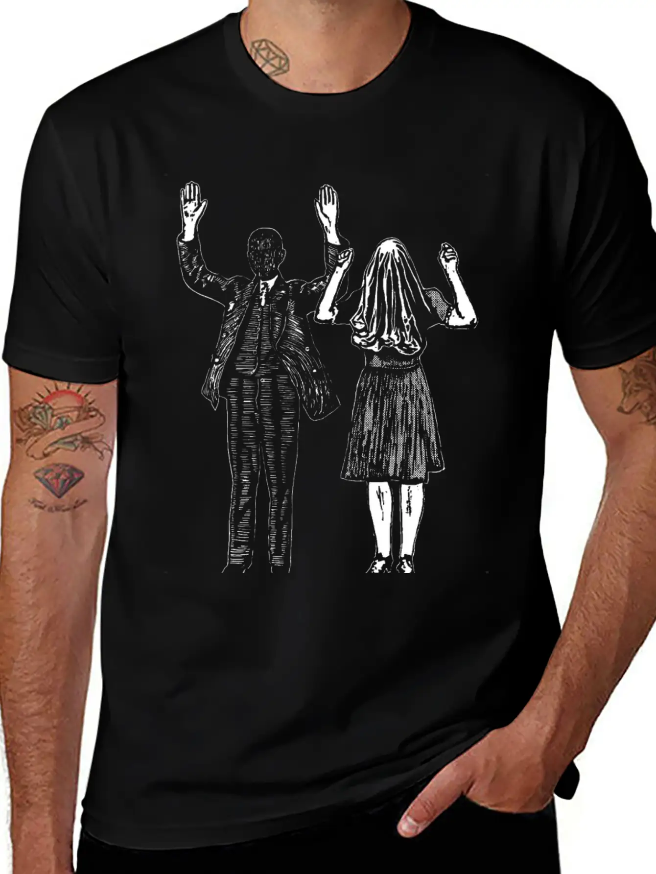 Hands Timeless Short Sleeve Tee – Comfy And Minimalist Design