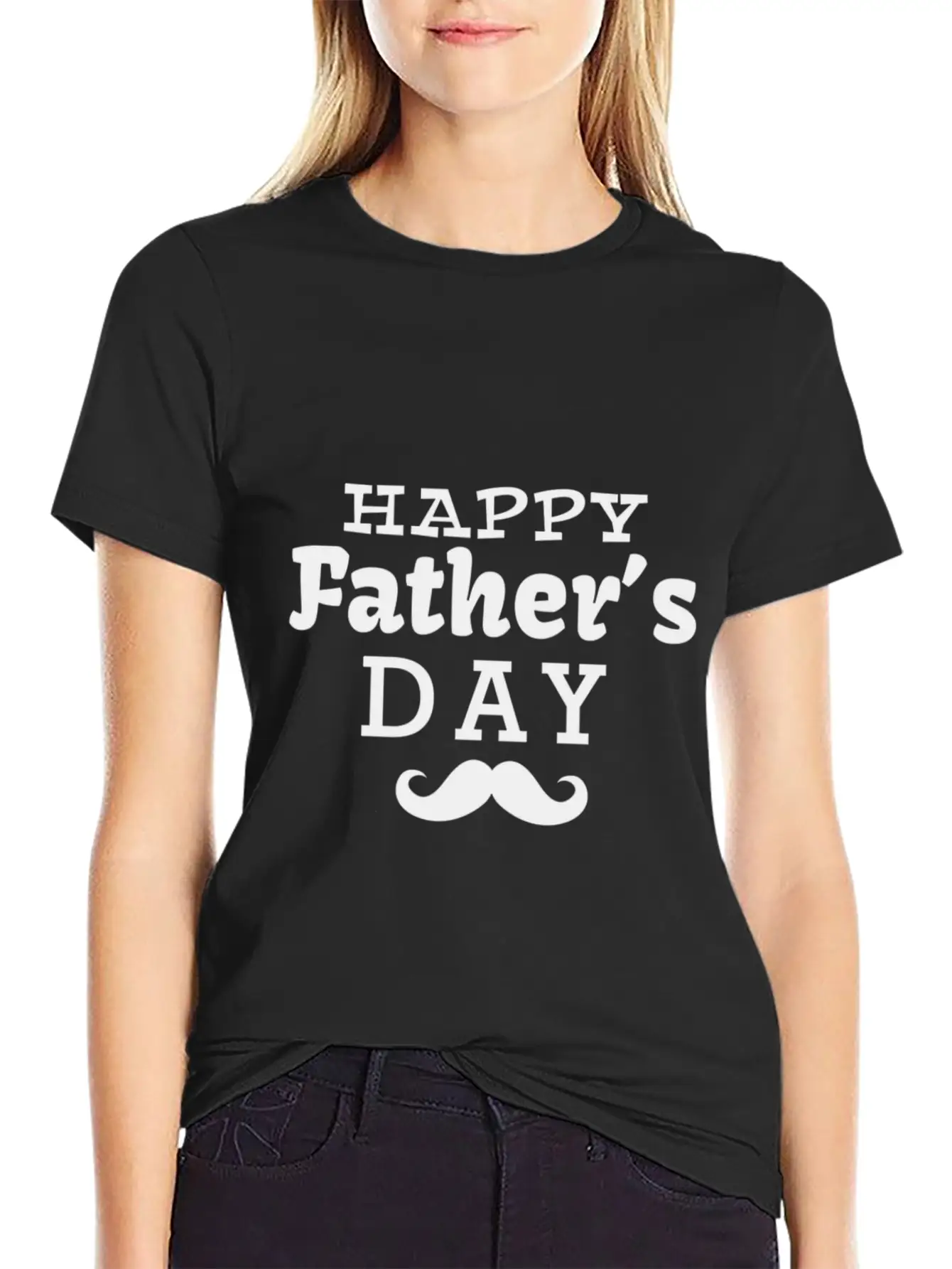 Happy Fathers Day Basic Graphic T-Shirt – Daily Comfort In Soft Cotton