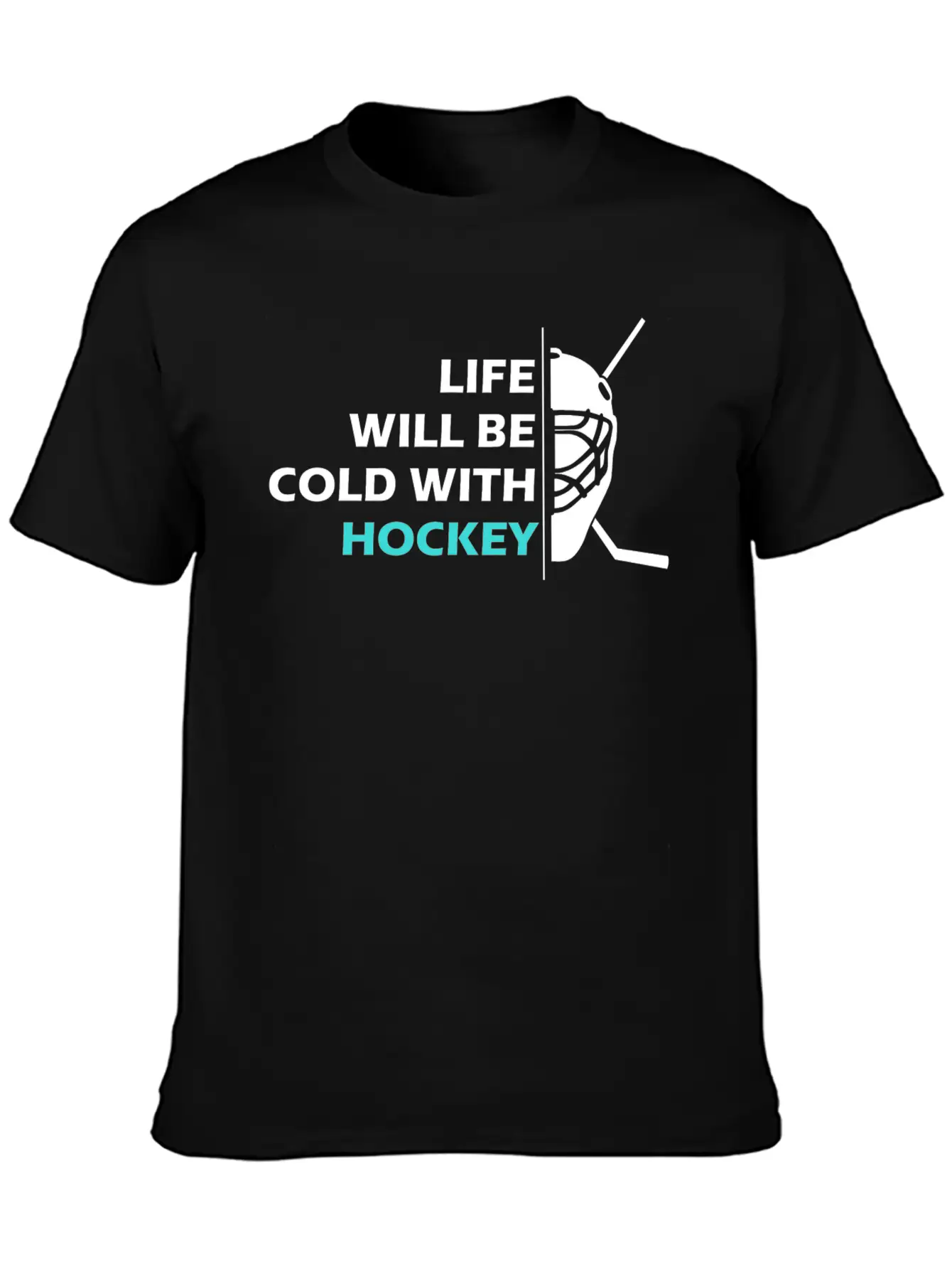 Hockey Art Basic Graphic T-Shirt – Daily Comfort In Soft Cotton
