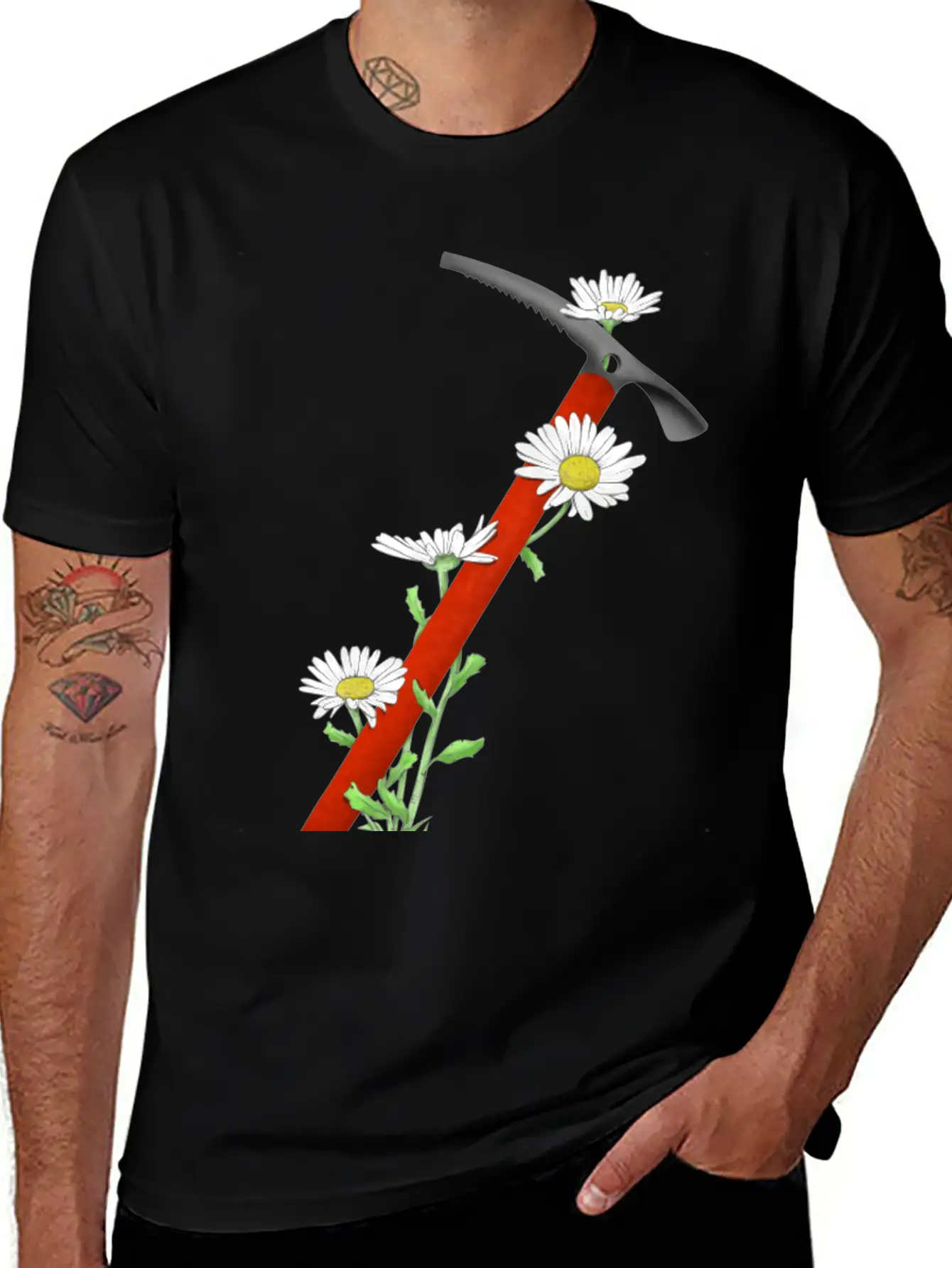 Ice Axe Breathable Graphic T-Shirt – Perfect For Casual Days
