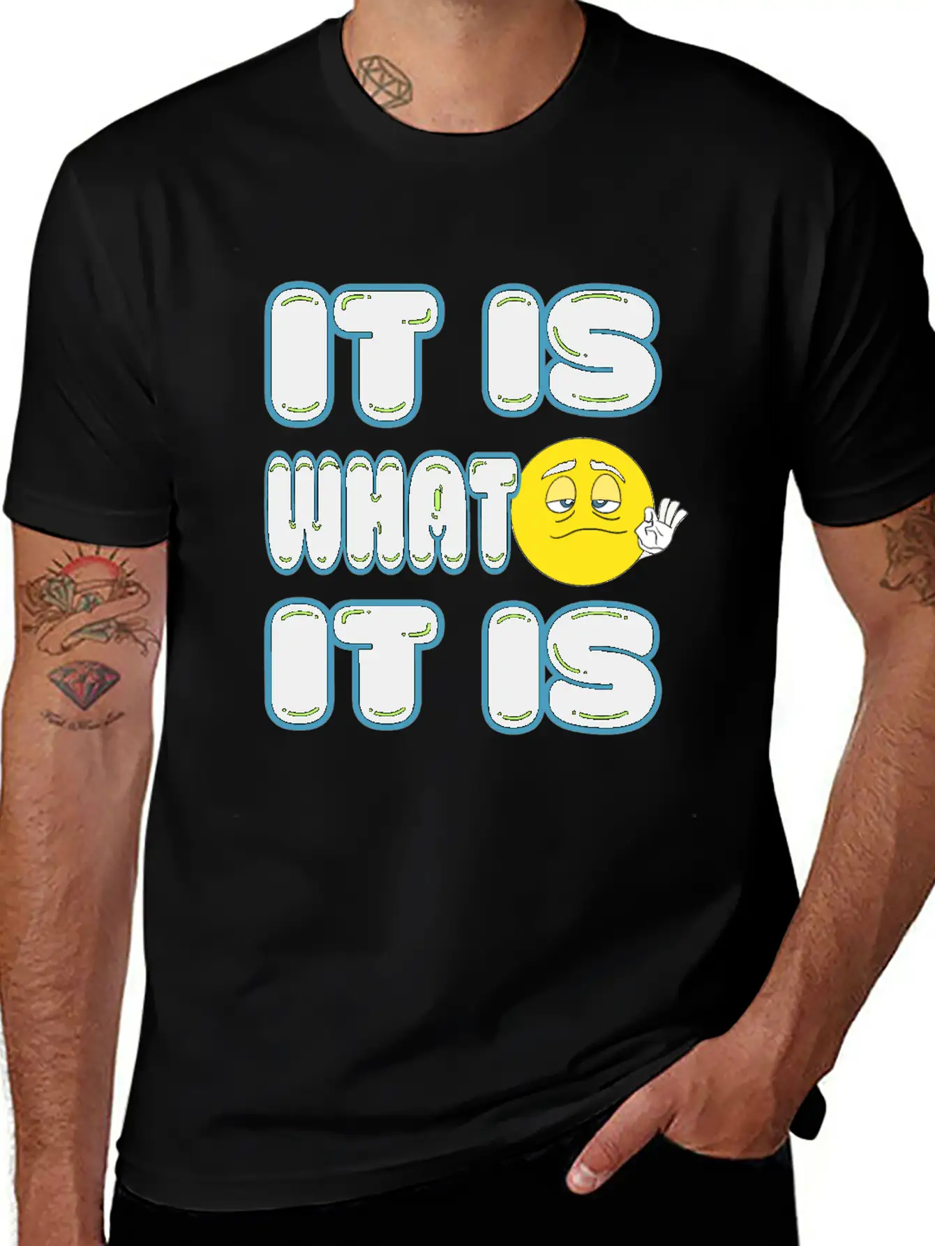 It Is What It Is Timeless Short Sleeve Tee – Comfy And Minimalist Design