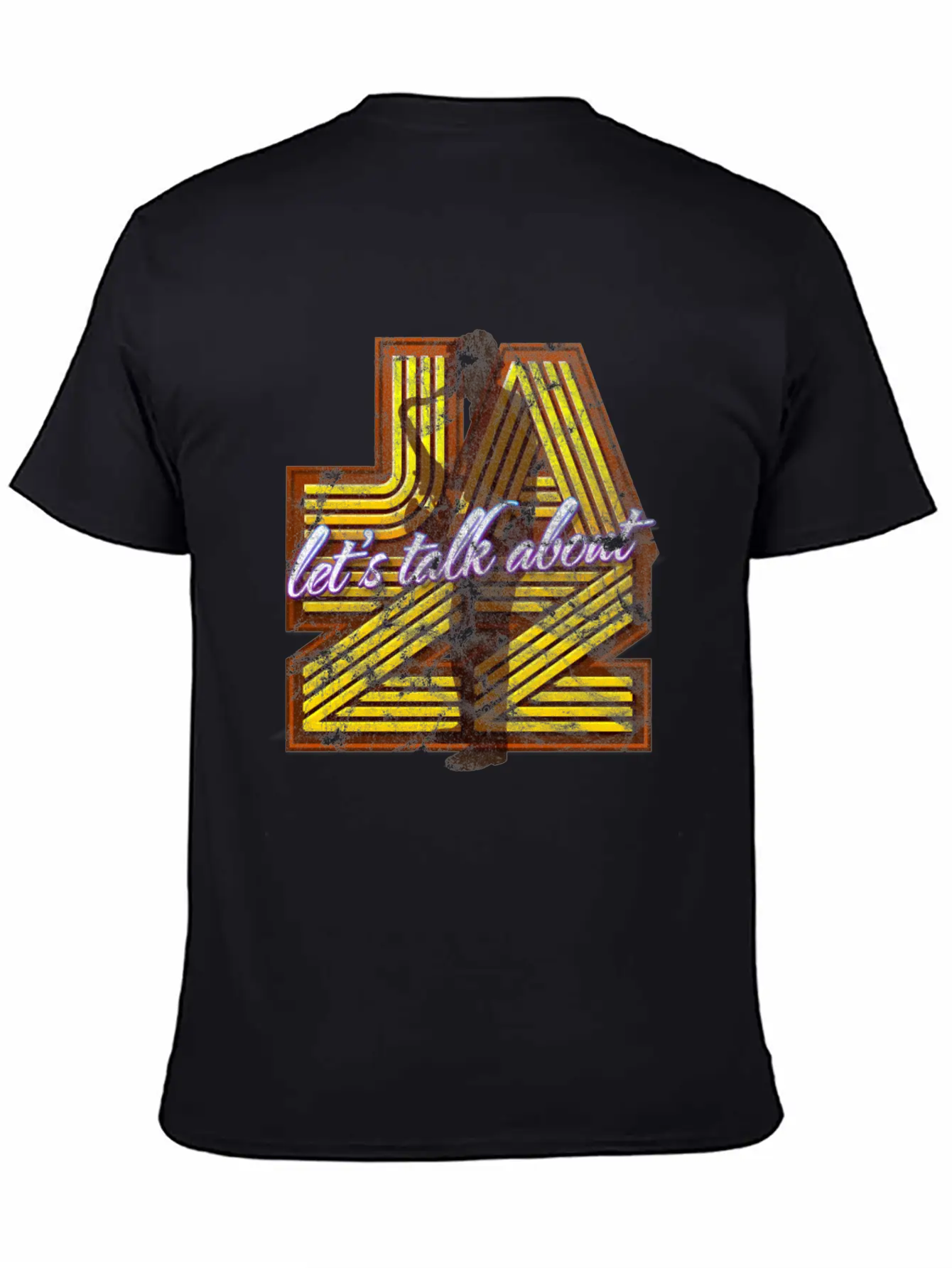 Jazz Retro Vintage Gift Basic Graphic T-Shirt – Daily Comfort In Soft Cotton