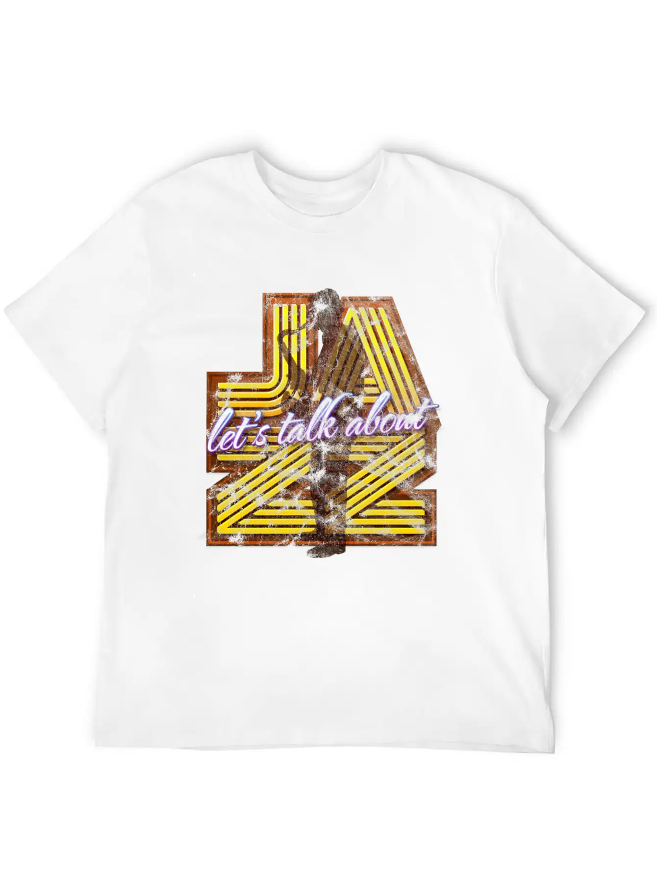 Jazz Retro Vintage Gift Basic Graphic T-Shirt – Daily Comfort In Soft Cotton