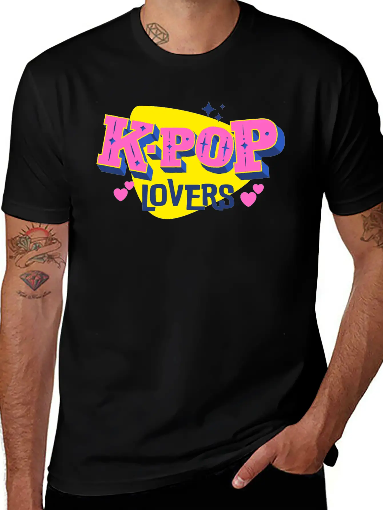 K-pop Lover Breathable Graphic T-Shirt – Perfect For Casual Days