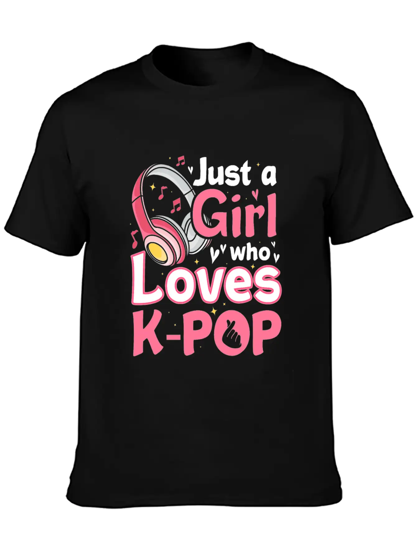 K-pop Tshirt Girl Breathable Graphic T-Shirt – Perfect For Casual Days