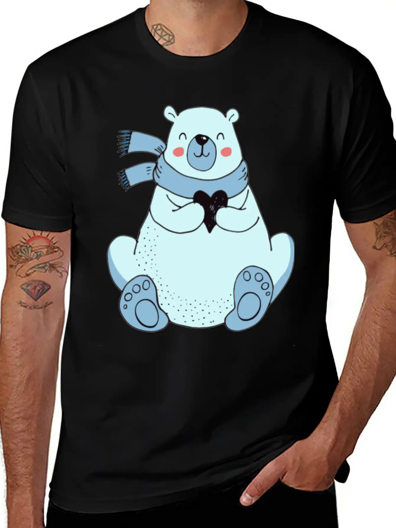 Let It Snow Breathable Graphic T-Shirt – Perfect For Casual Days