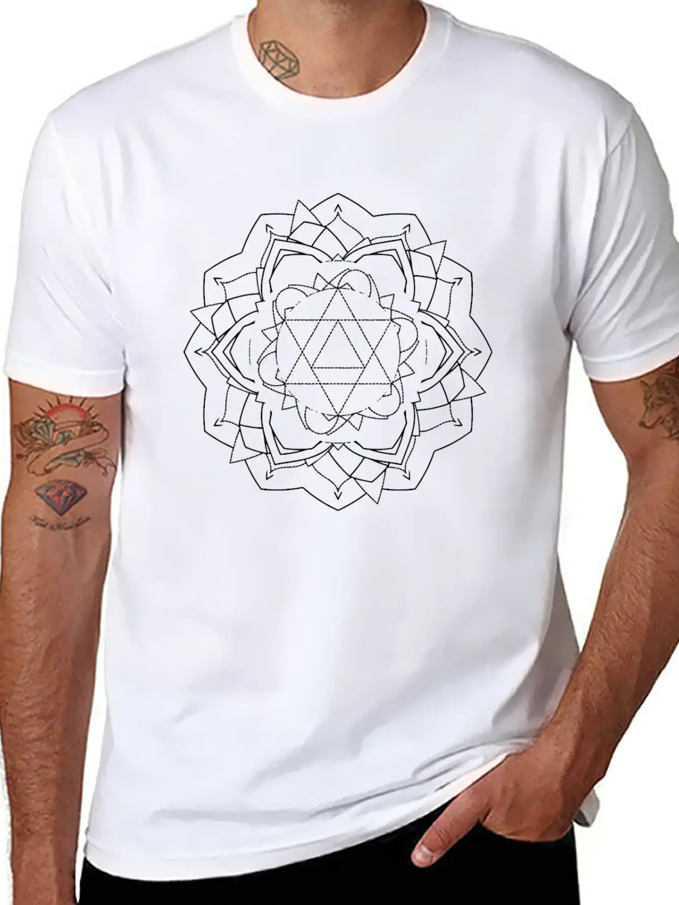 Mandala 26 Basic Graphic T-Shirt – Daily Comfort In Soft Cotton