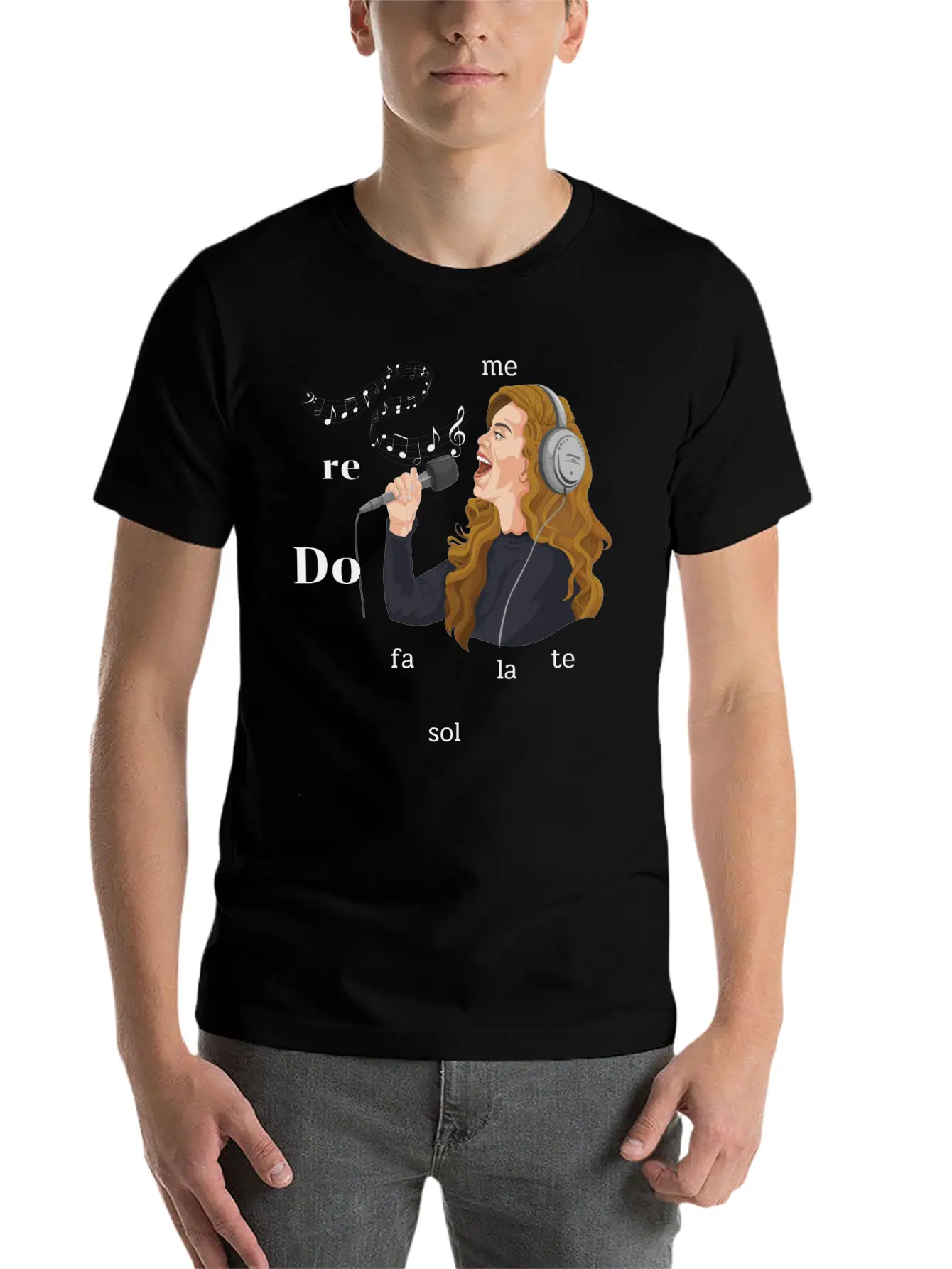 Melody. Basic Graphic T-Shirt – Daily Comfort In Soft Cotton