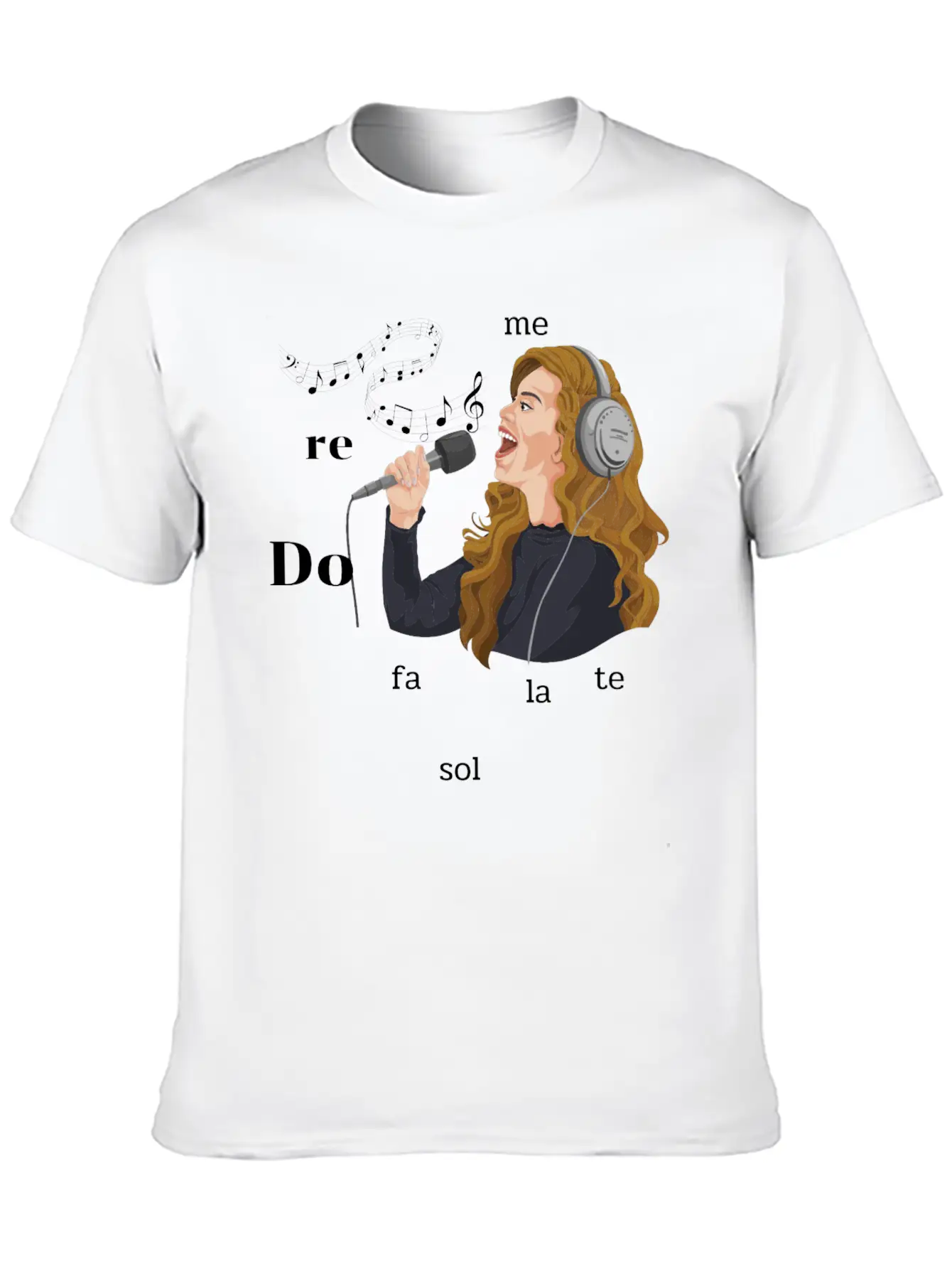 Melody. Basic Graphic T-Shirt – Daily Comfort In Soft Cotton