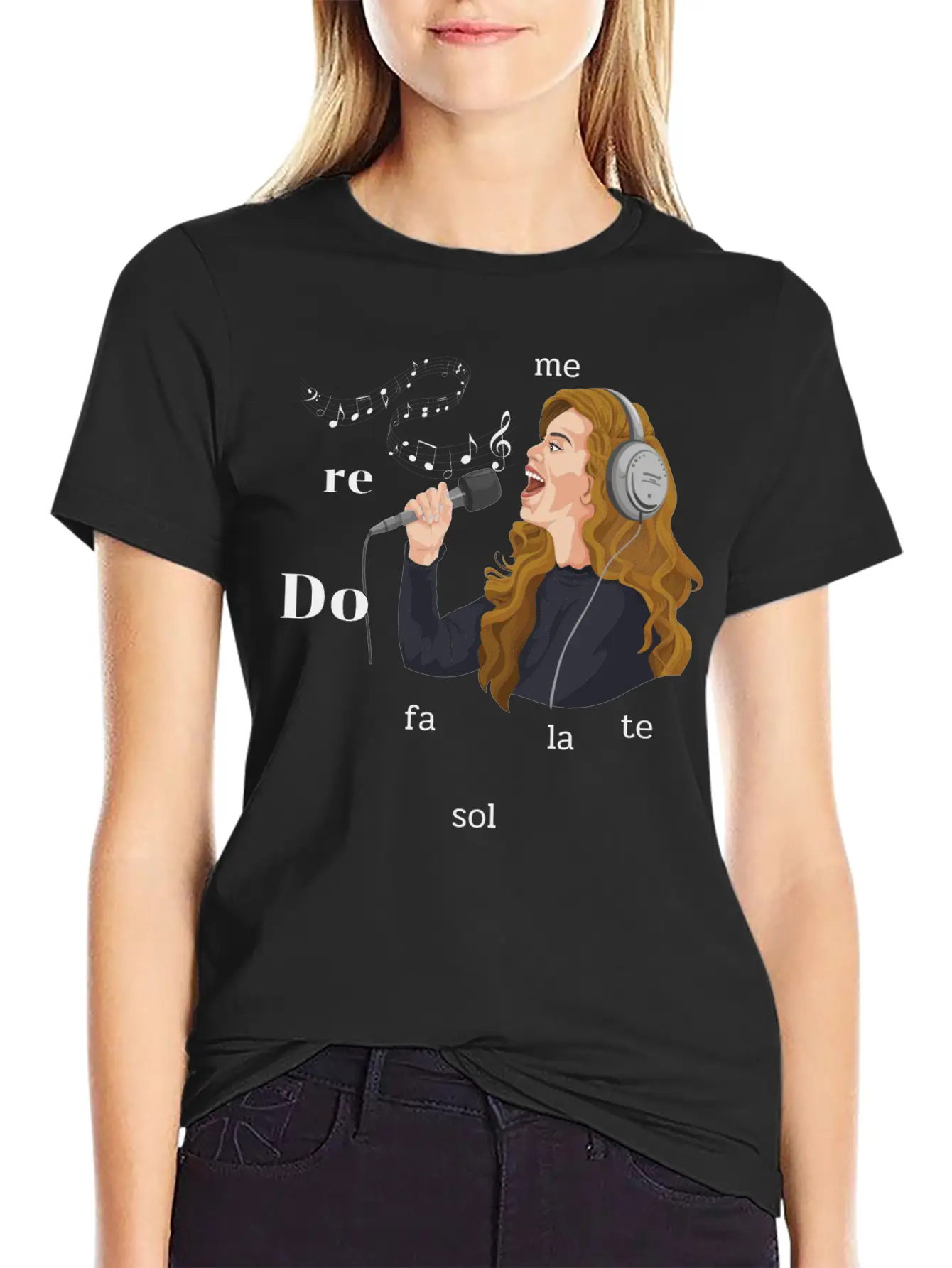 Melody. Basic Graphic T-Shirt – Daily Comfort In Soft Cotton