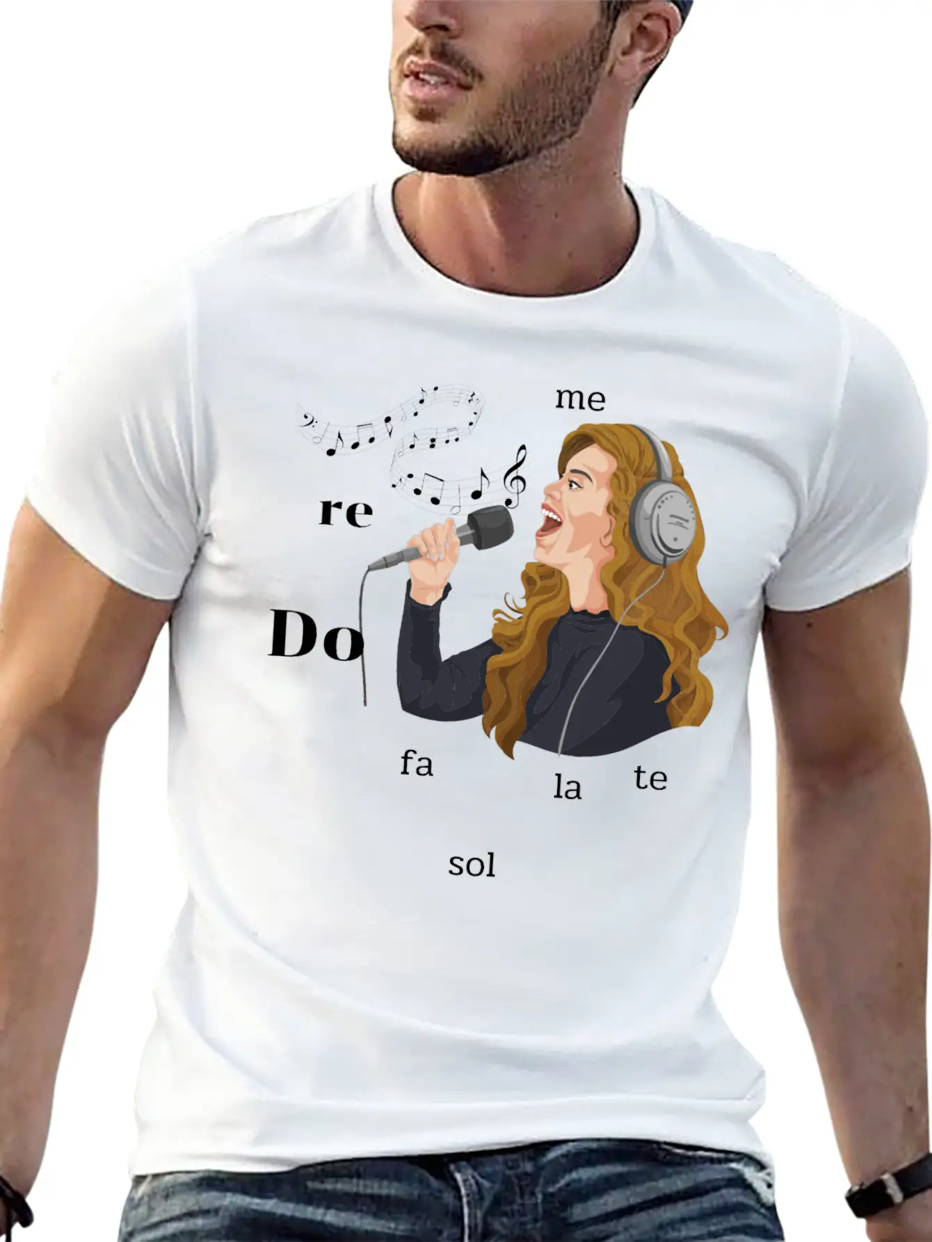 Melody. Basic Graphic T-Shirt – Daily Comfort In Soft Cotton