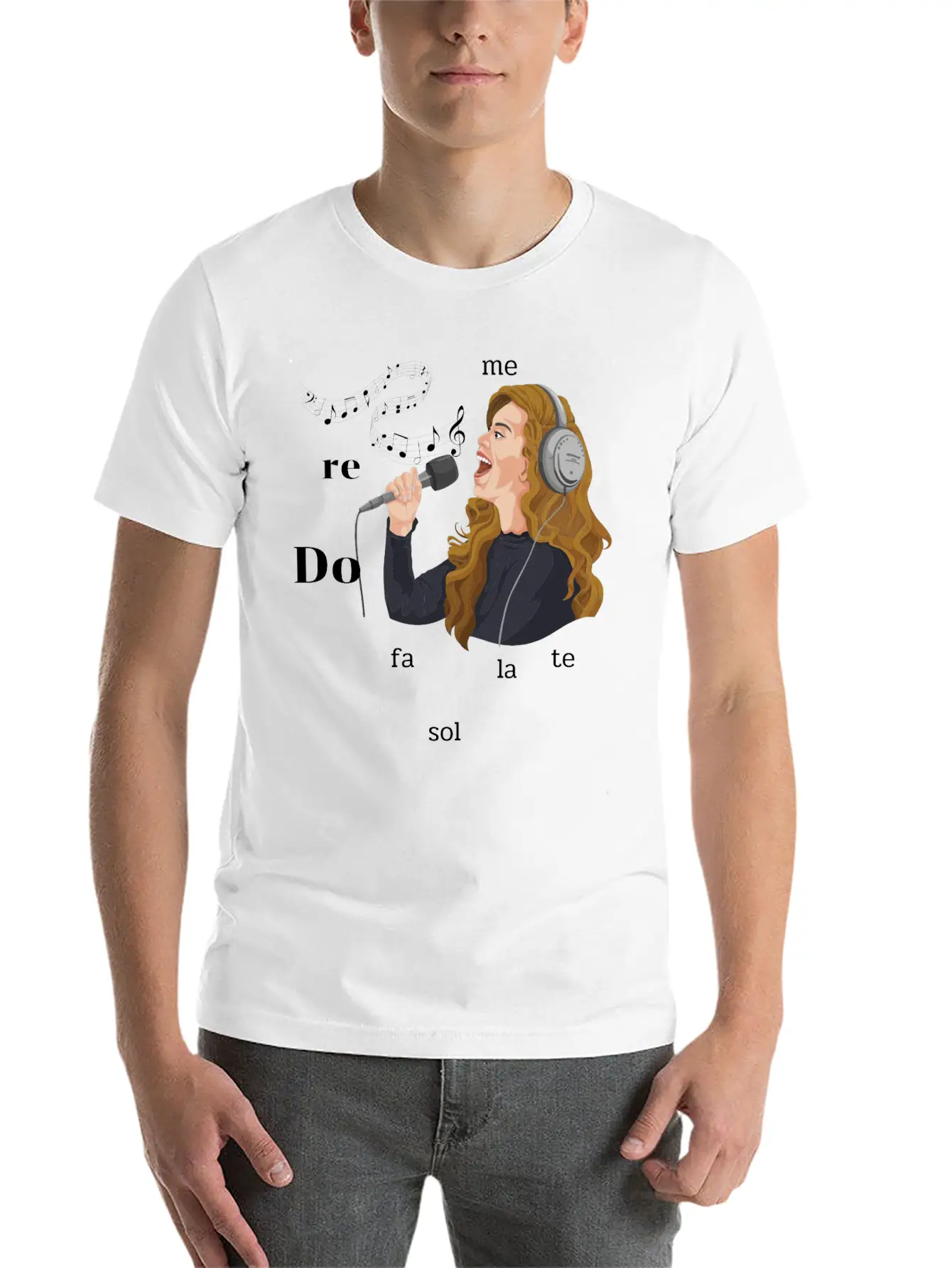 Melody. Basic Graphic T-Shirt – Daily Comfort In Soft Cotton