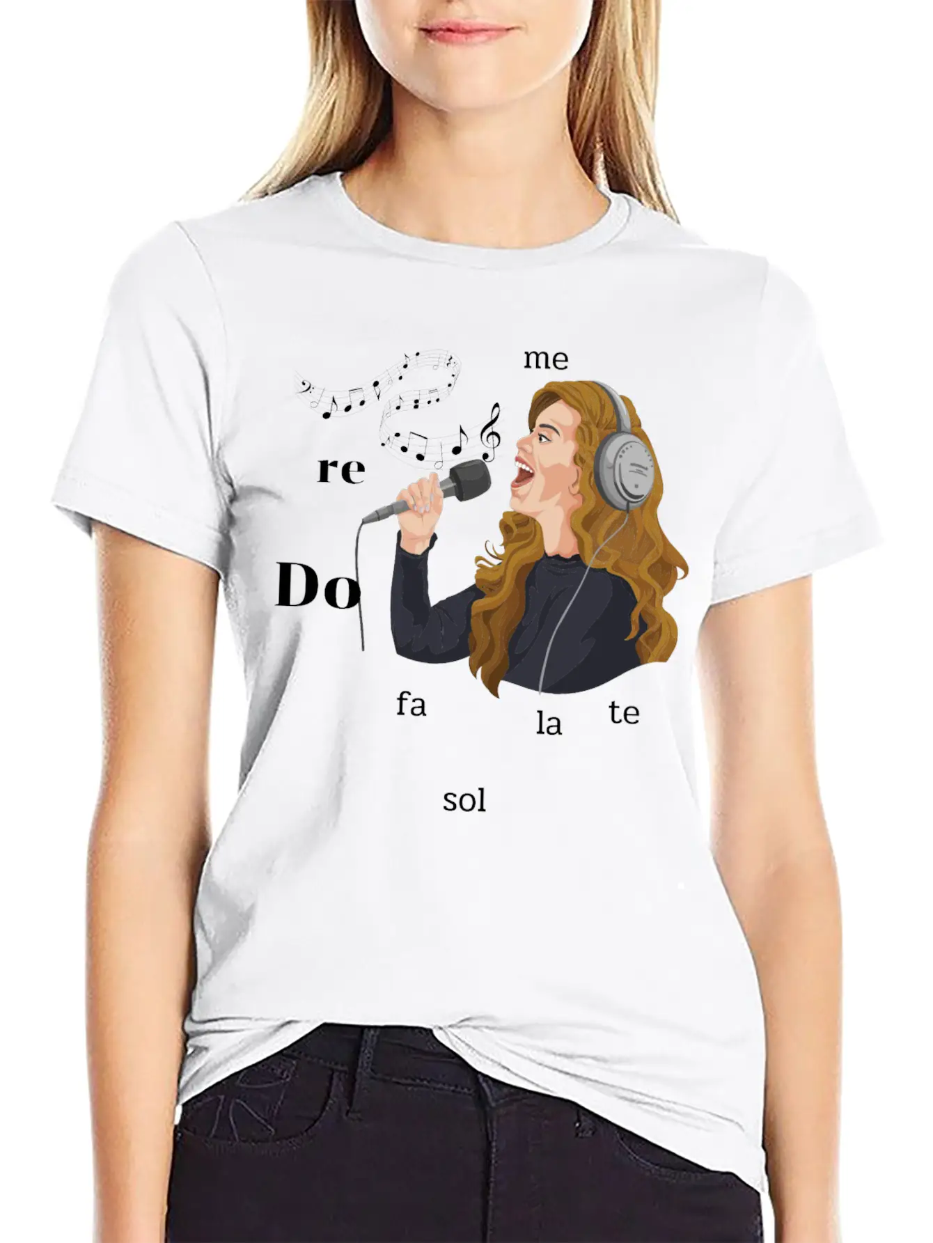 Melody. Basic Graphic T-Shirt – Daily Comfort In Soft Cotton