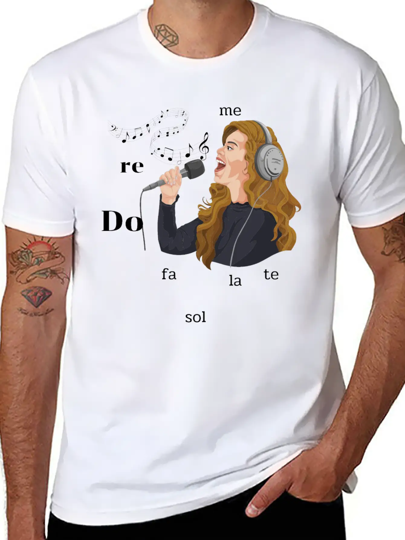 Melody. Basic Graphic T-Shirt – Daily Comfort In Soft Cotton