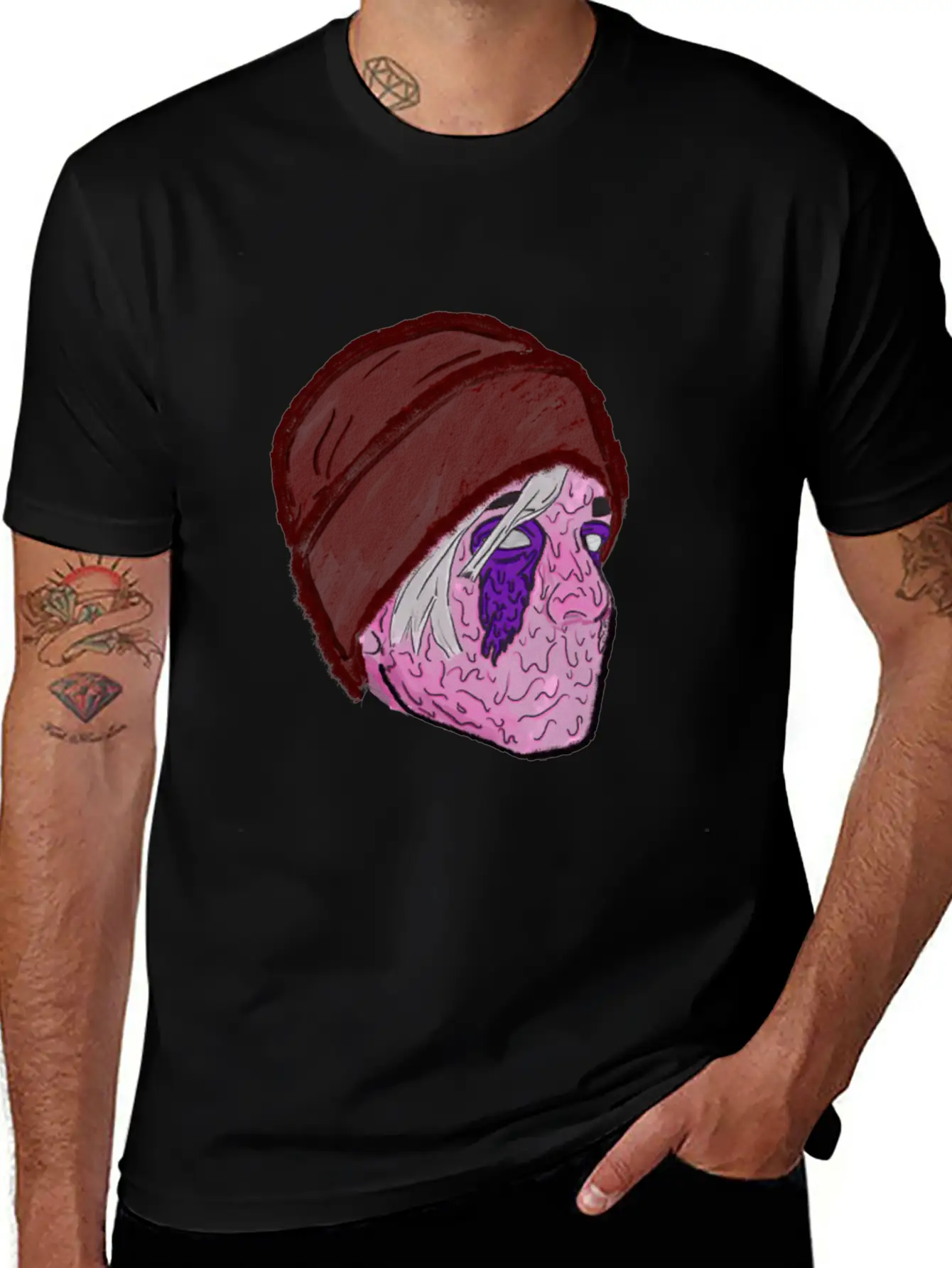 Melting Point Basic Graphic T-Shirt – Daily Comfort In Soft Cotton
