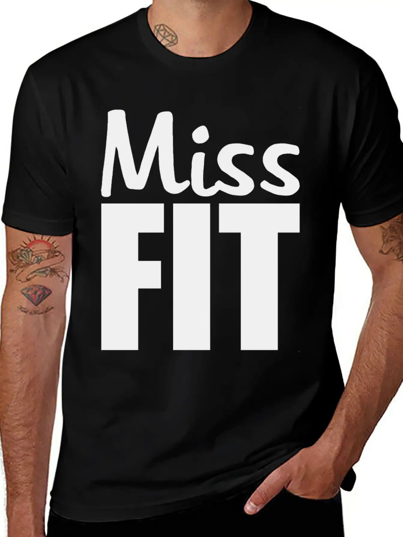 Miss Fit - Women Gym And Fitness Timeless Short Sleeve Tee – Comfy And Minimalist Design