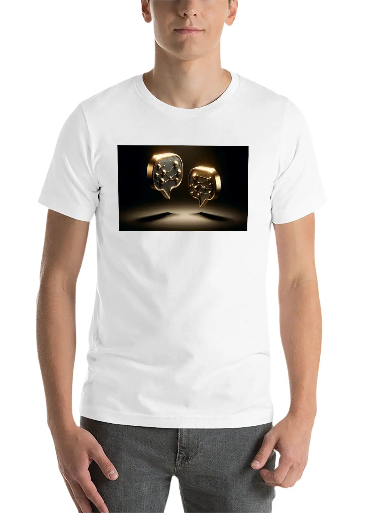 Modern Design Breathable Graphic T-Shirt – Perfect For Casual Days
