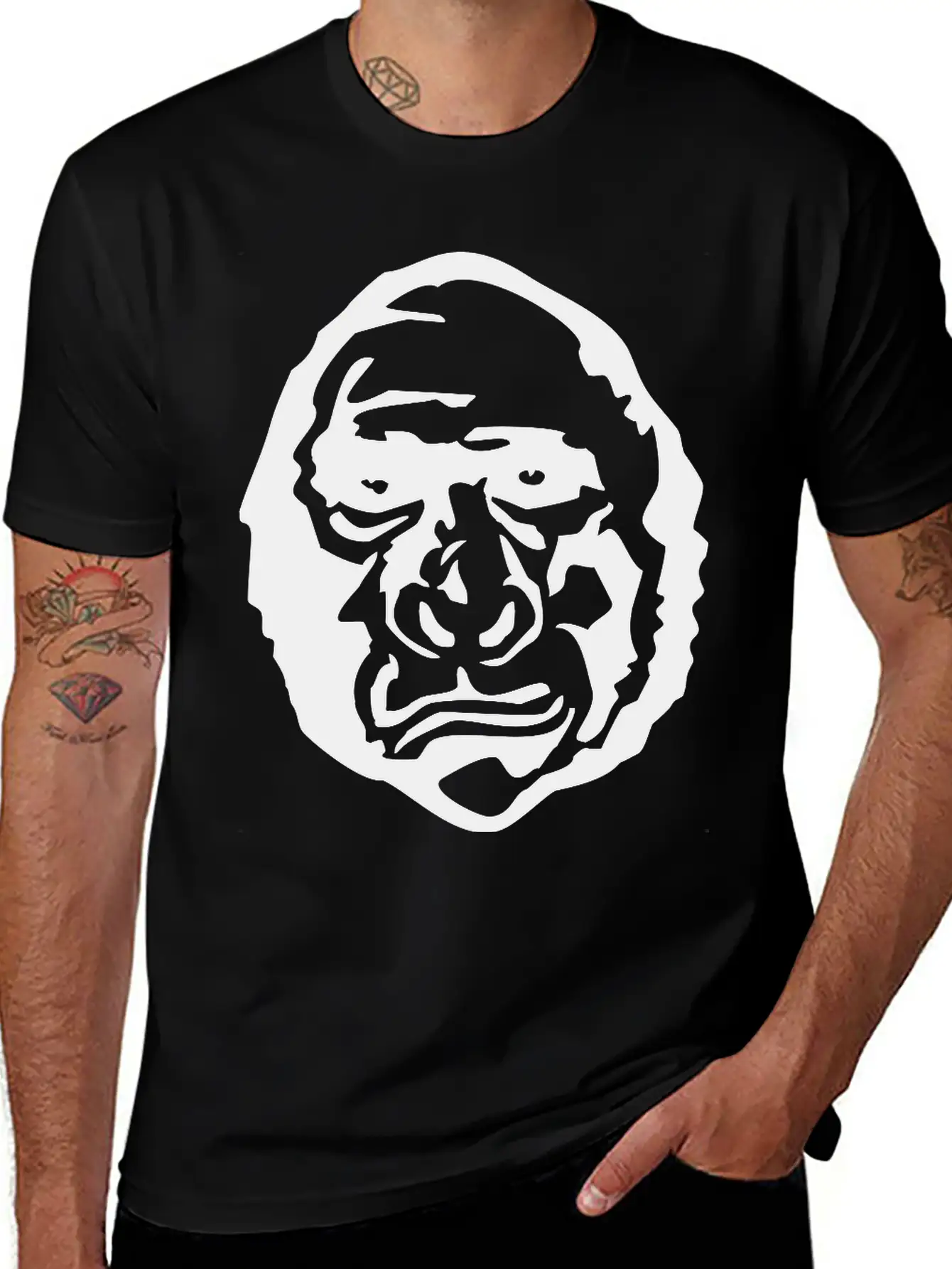 Monkey Breathable Graphic T-Shirt – Perfect For Casual Days